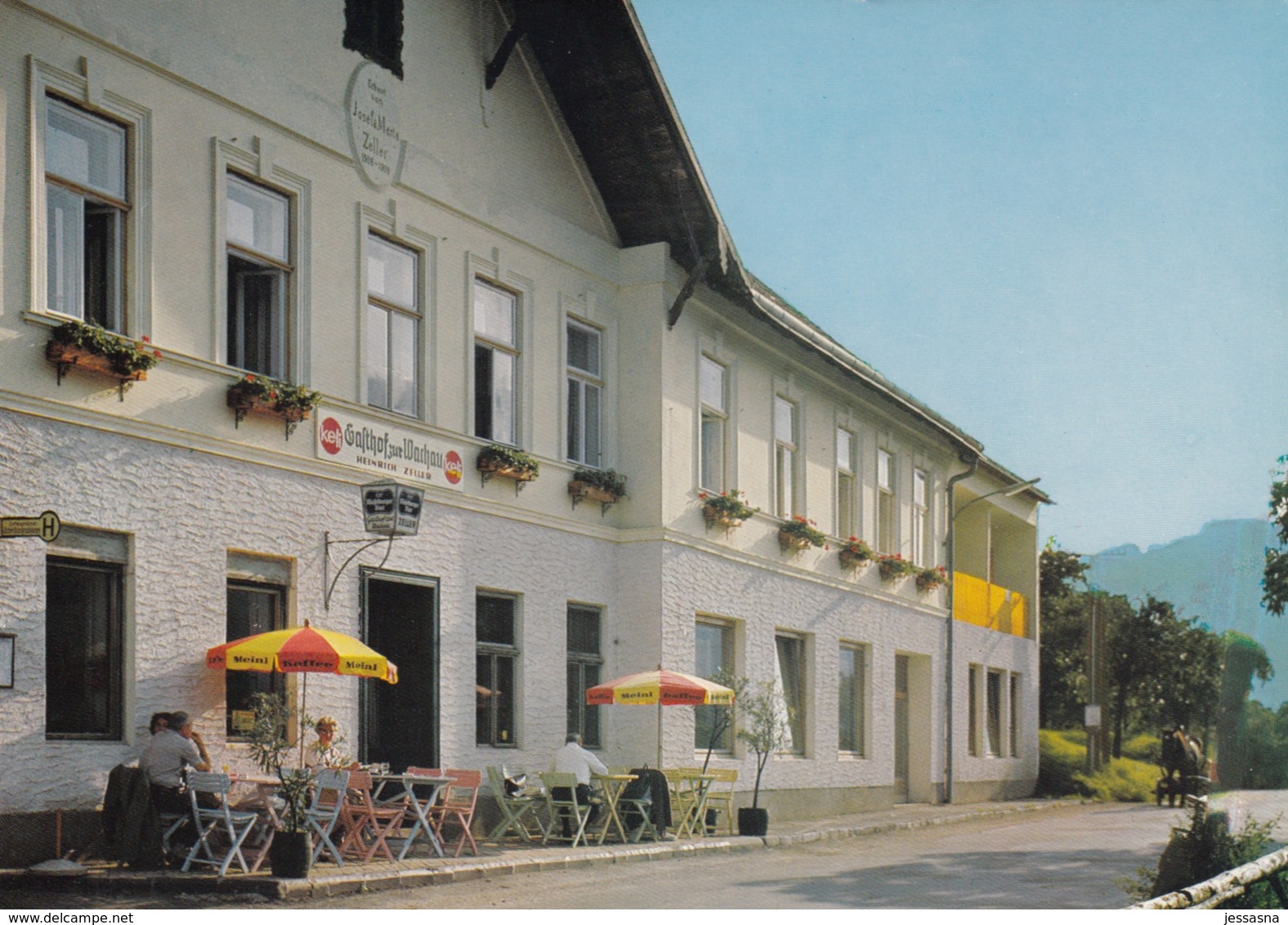 AK - NÖ - Mitterarnsdorf - Gasthof Wachau Mit Schanigarten - Wachau