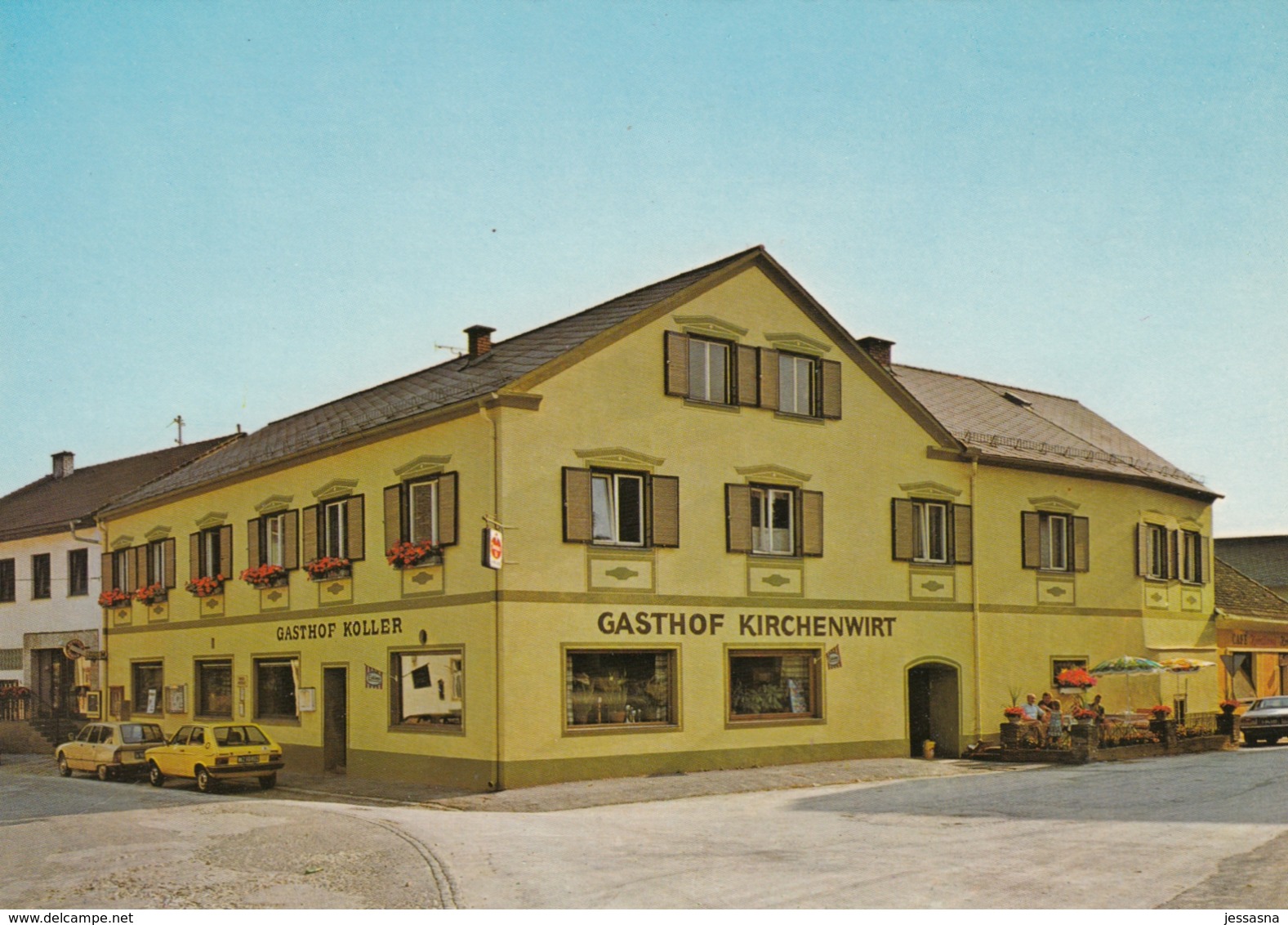 AK - Steiermark - Grafendorf - Gasthof Kirchenwirt Mit Schanigarten - Fürstenfeld