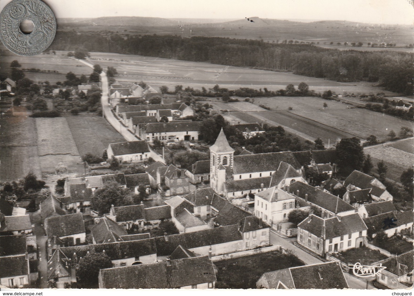 89 - Carte Postale Semi Moderne Dentelée  De  CHASSY  Vue Aérienne - Sonstige & Ohne Zuordnung