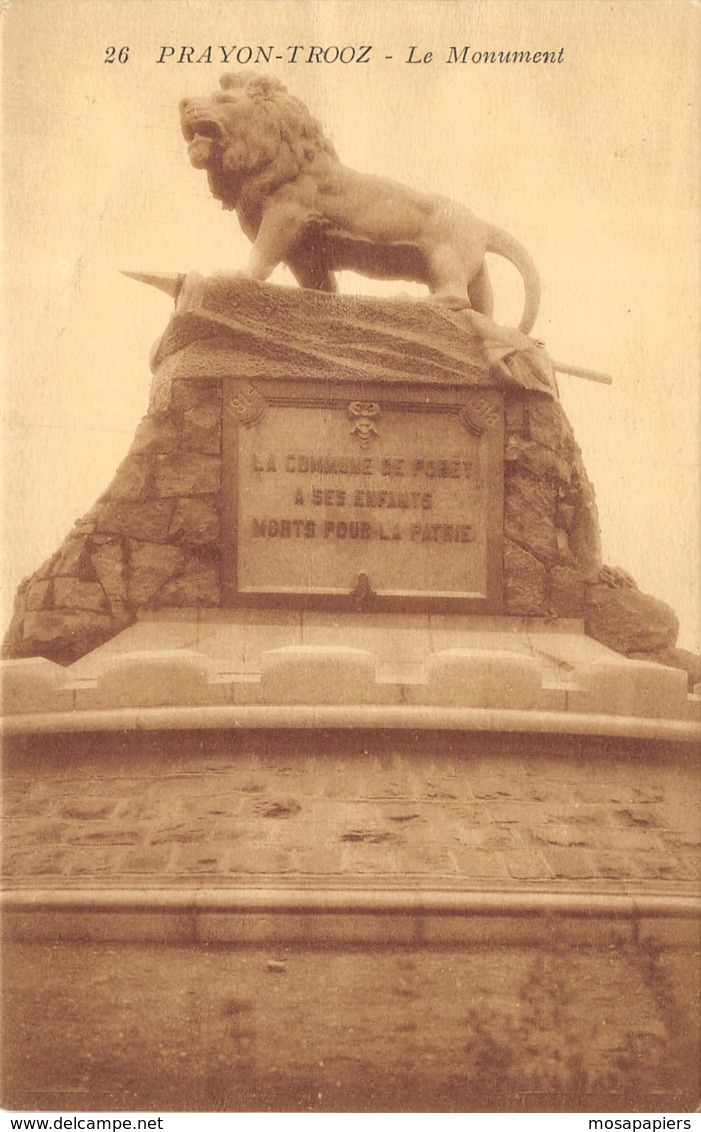 Prayon-Trooz - Le Monument - Trooz