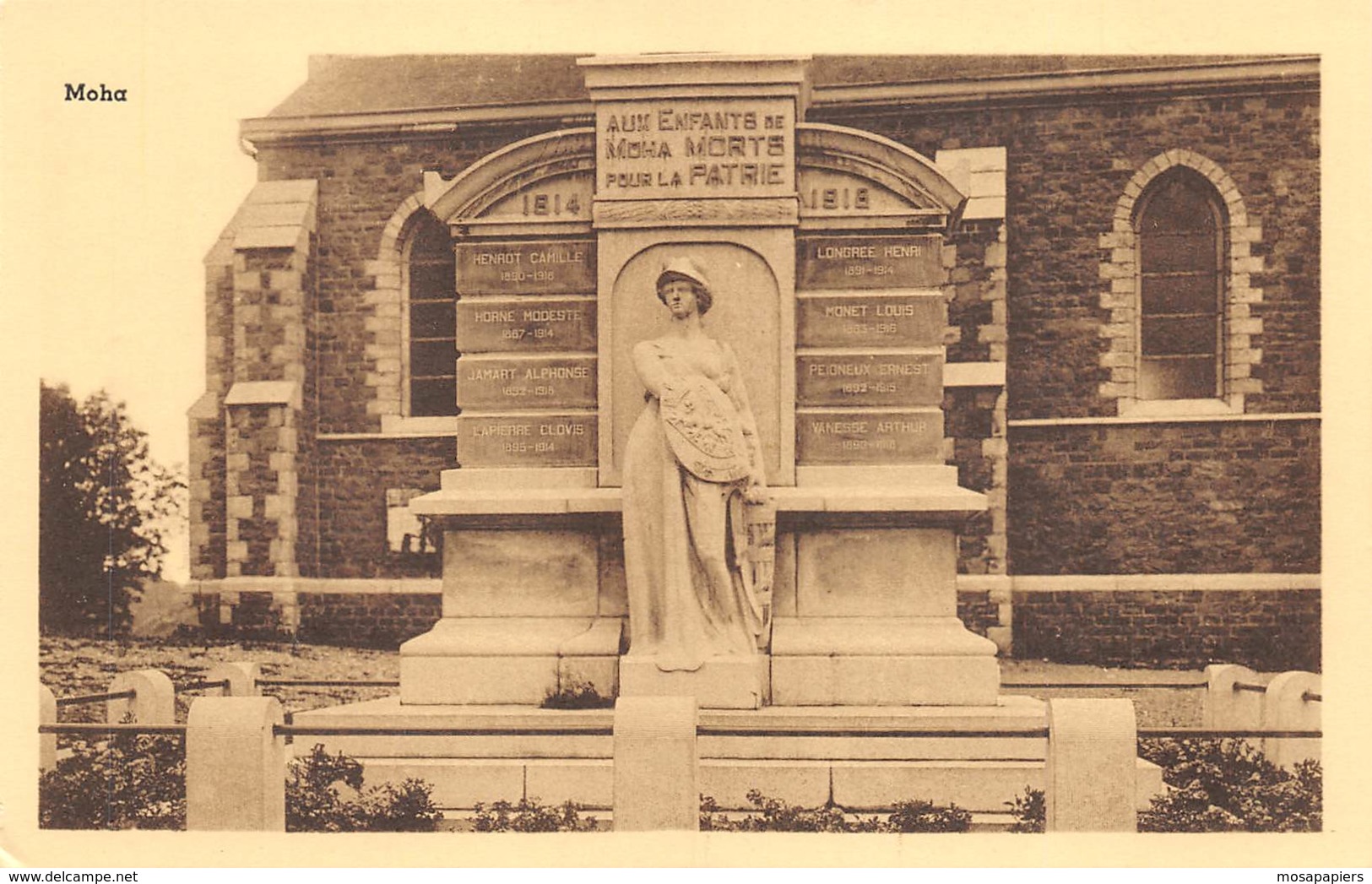 Moha - Monument Aux Morts - Wanze