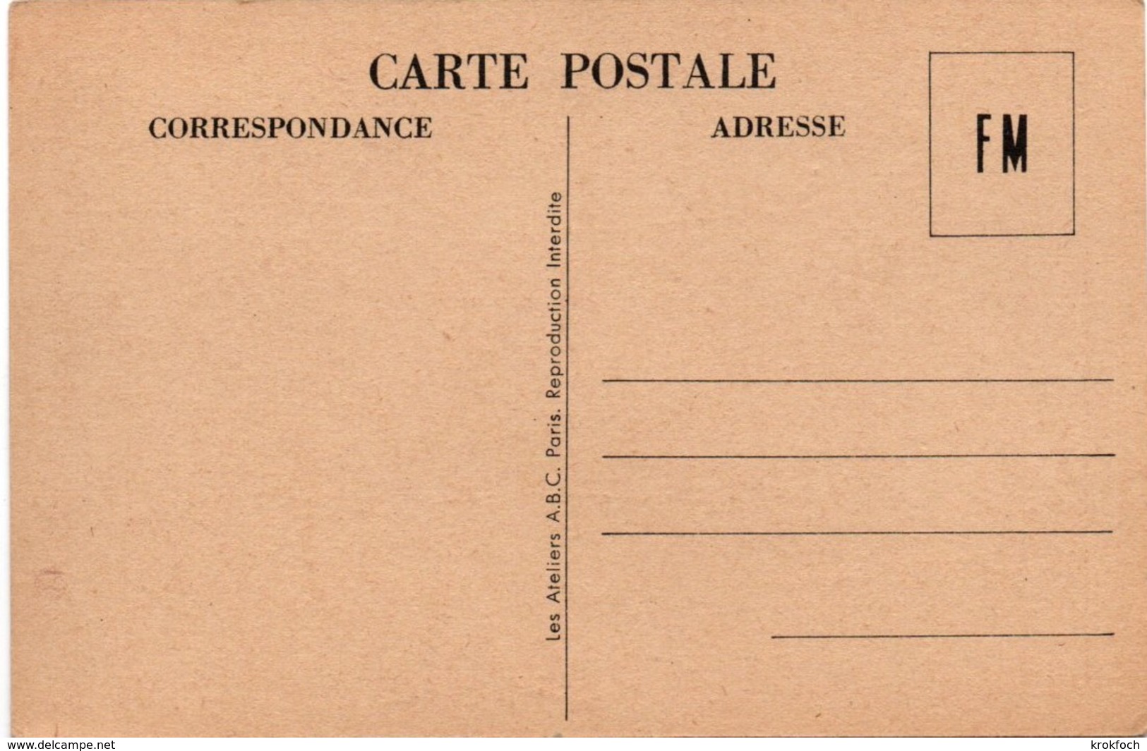 CPFM 1940 -  édit. ABC - Tu Ne M'as Pas Trompée Au Moins ! - Guérin - Cartas & Documentos