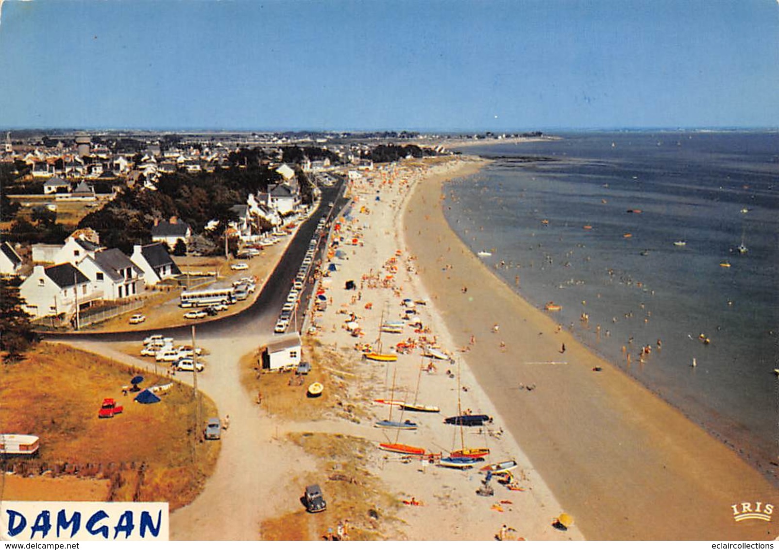 Damgan           56          La Plage     1975      10x15      (voir Scan) - Damgan