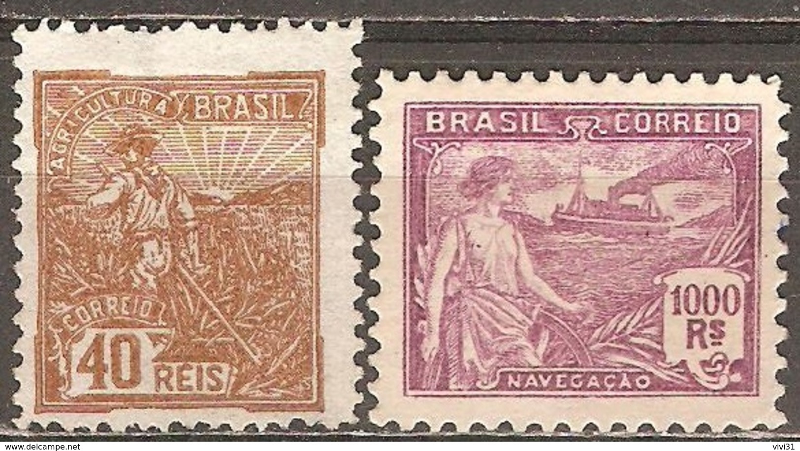 Brésil - 1889 à 1947 - Lot Pour Carlospinto63 - Collections, Lots & Séries