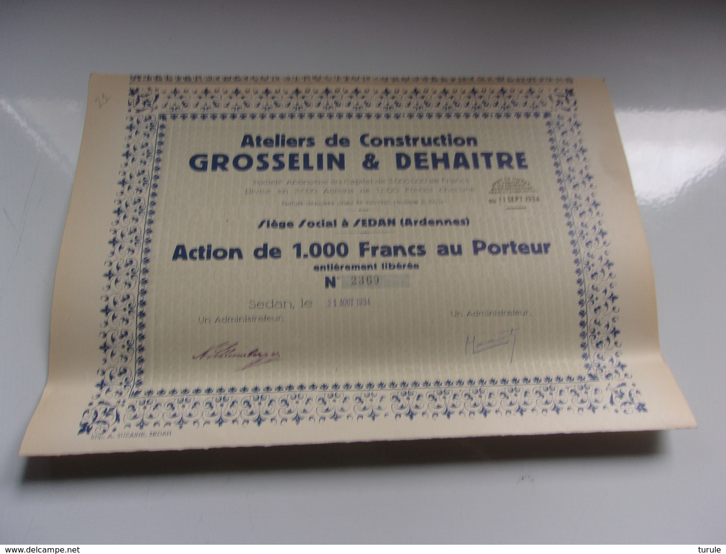 GROSSELIN DEHAITRE (sedan , Ardennes) - Autres & Non Classés