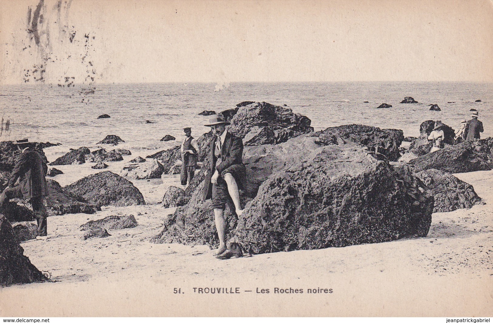 Trouville Les Rochers Noires - Autres & Non Classés