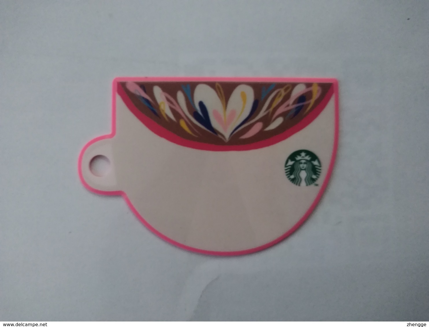 China Gift Cards, Starbucks,  2017，(1pcs) - Cartes Cadeaux