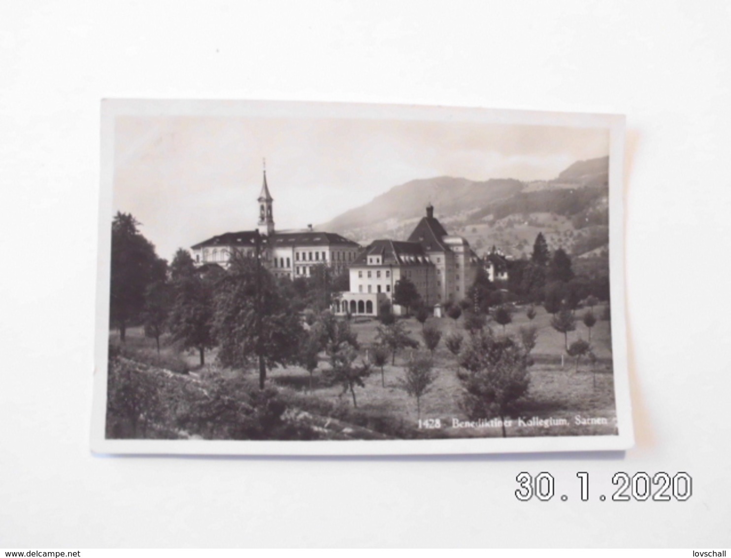 Sarnen. - Benediktiner Kollegium. (21 - 10 - 1930) - Sarnen