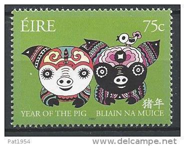 Irlande 2007 N°1747  Neuf **  Année Du Cochon - Unused Stamps