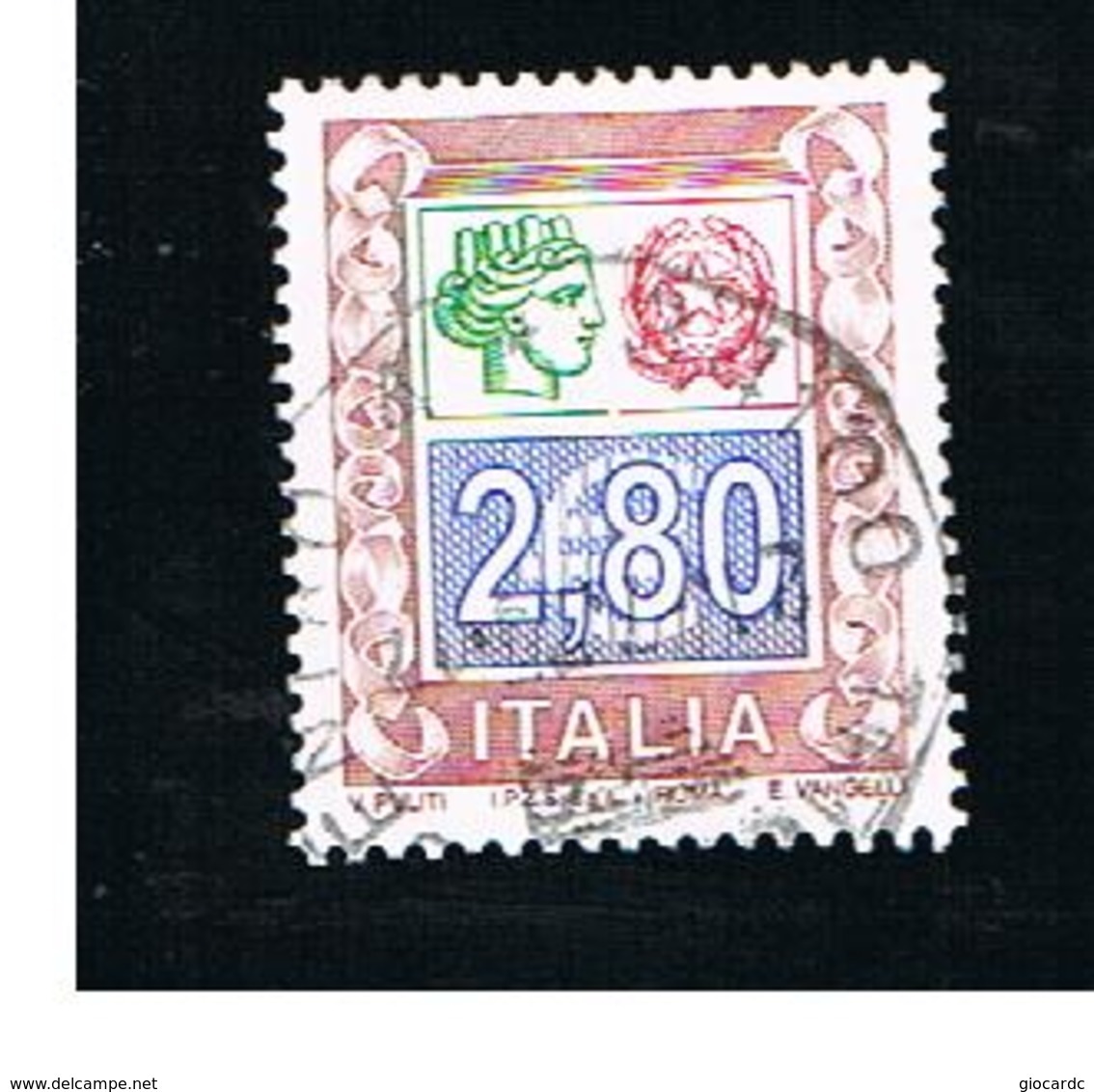 ITALIA REPUBBLICA  -  2004   ALTI VALORI DA 2,80       - USATO ° - RIF. 30302 - 2001-10: Usados