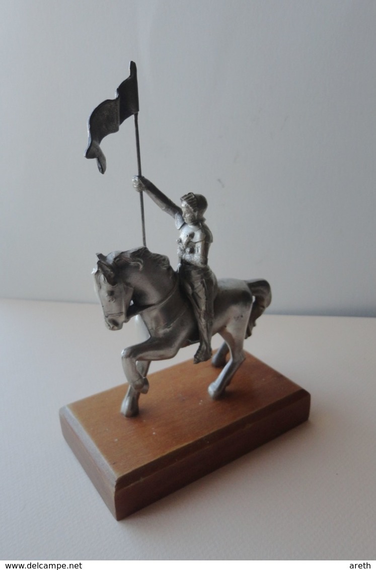 Statuette JEANNE D'ARC à Cheval - Régule ? - Other & Unclassified