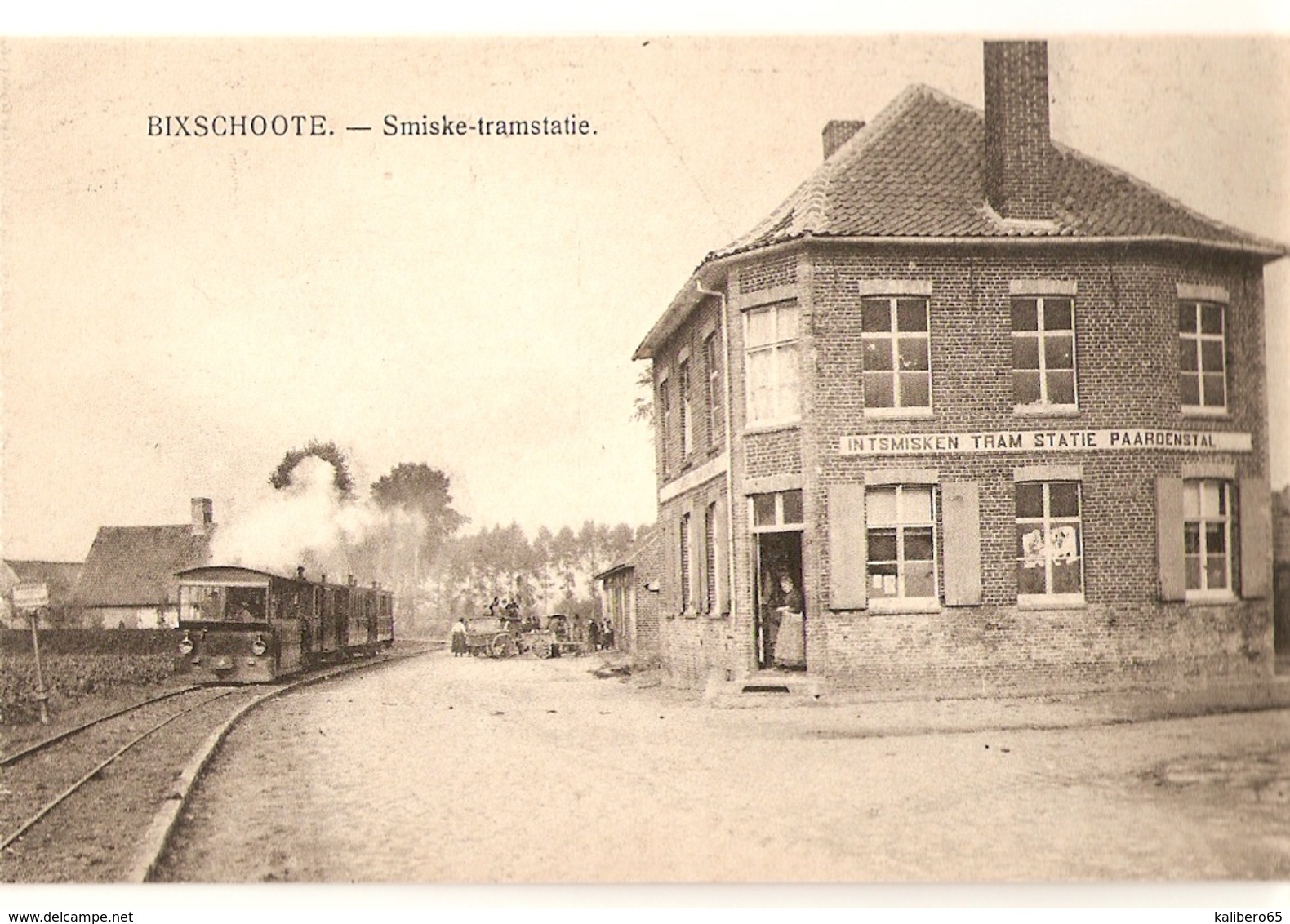 Bixschoote Smiske-tramstatie ( Tram à Vapeur) - Autres & Non Classés