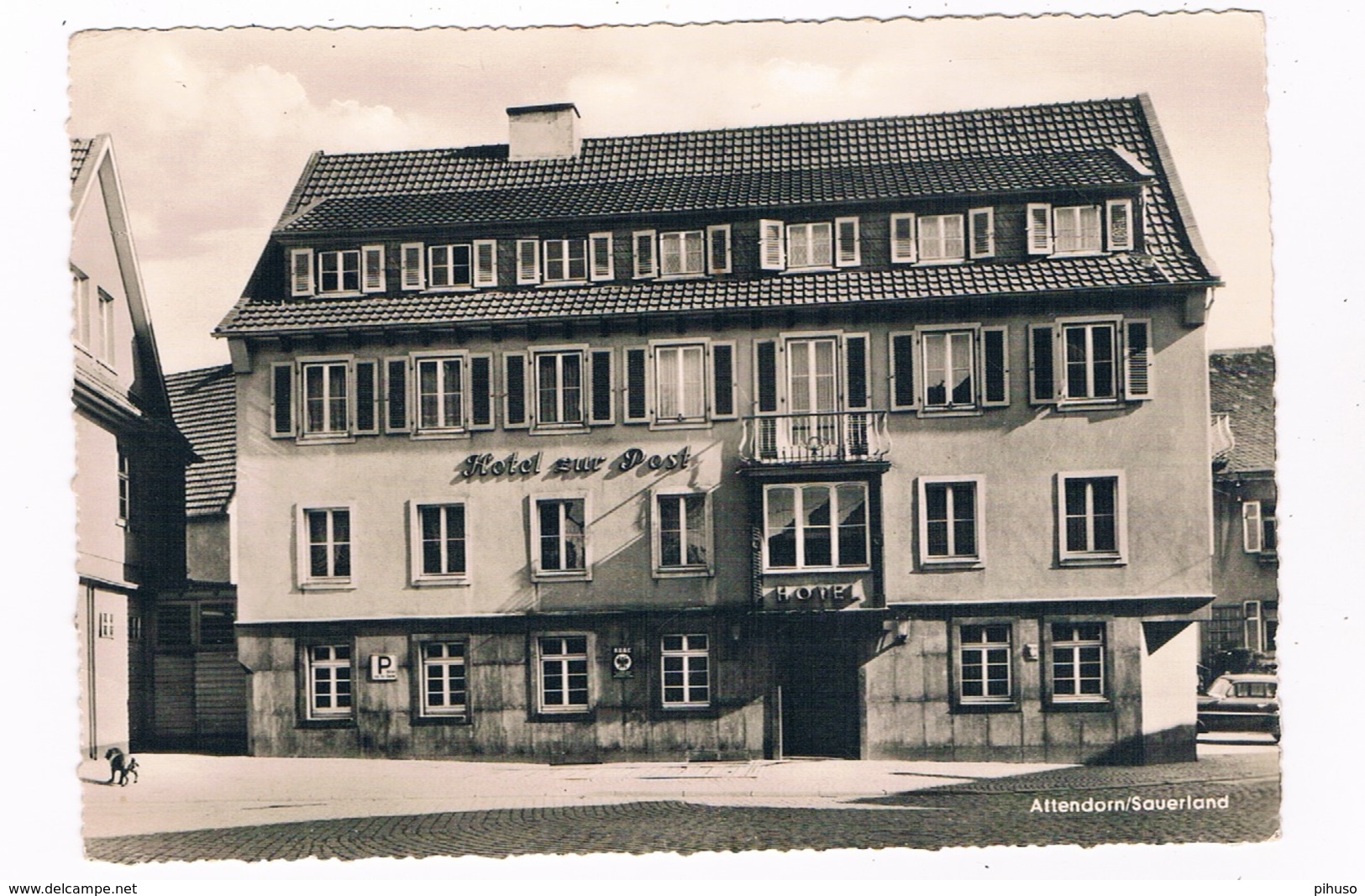 D-10527  ATTENDORN : Hotel Zur Post - Attendorn