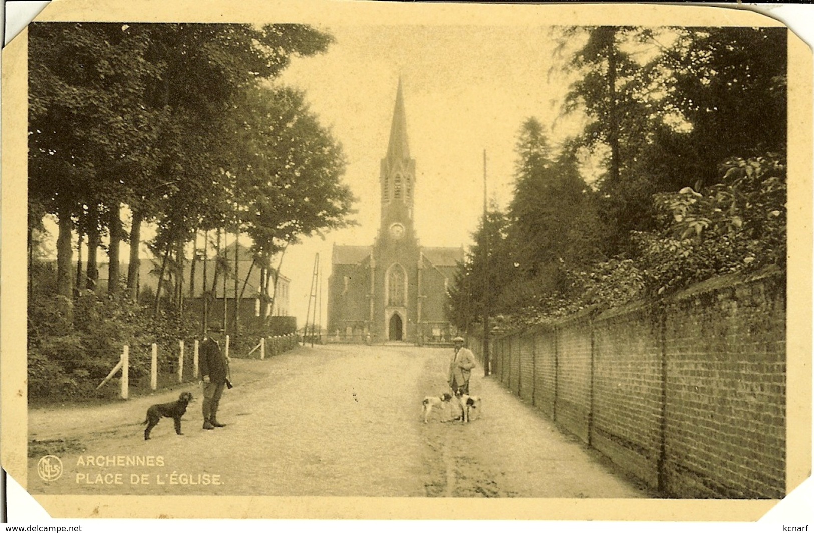 CP De ARCHENNES " Place De L'église " - Grez-Doiceau