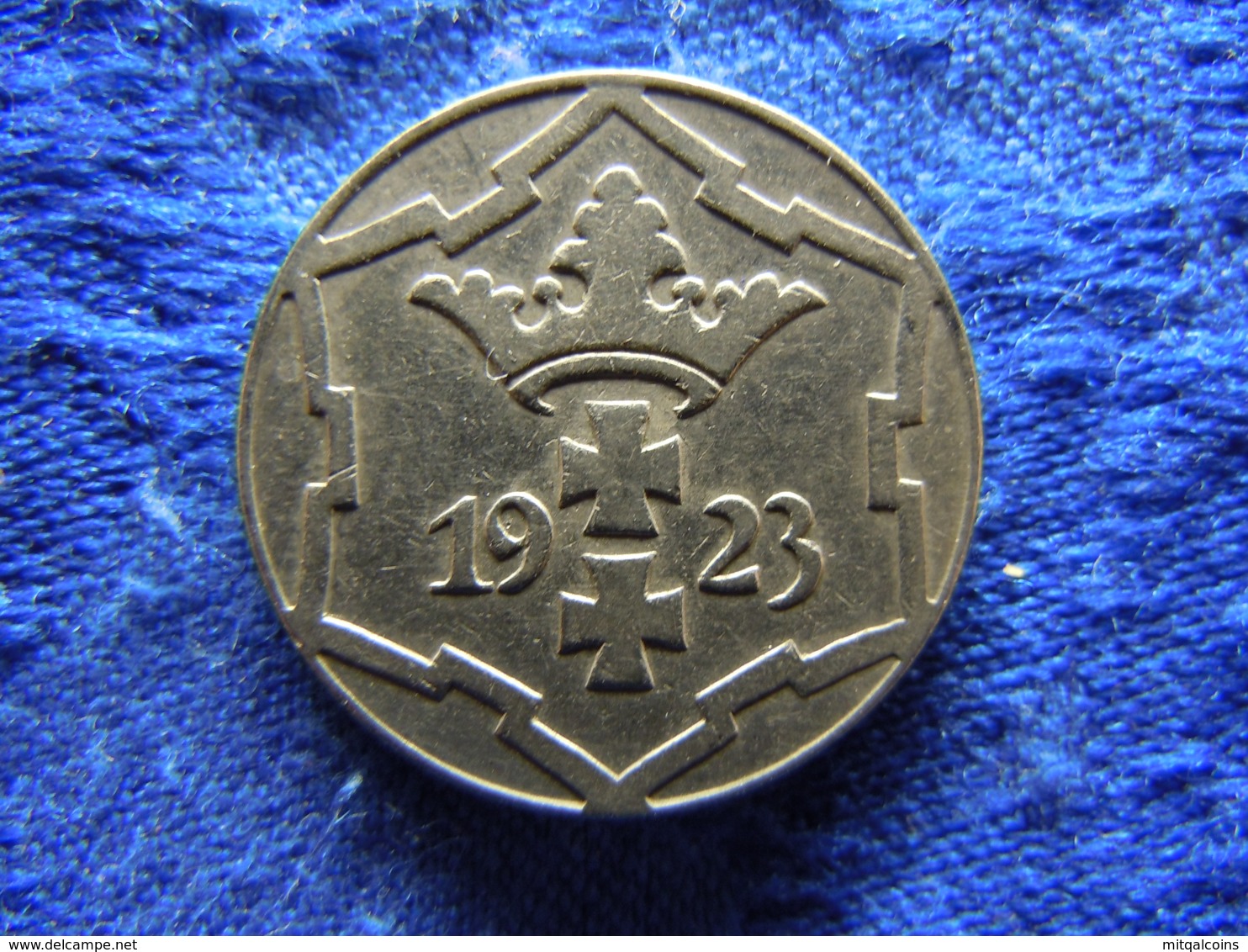 DANZIG 10 PFENNIG 1923, KM143 - Poland