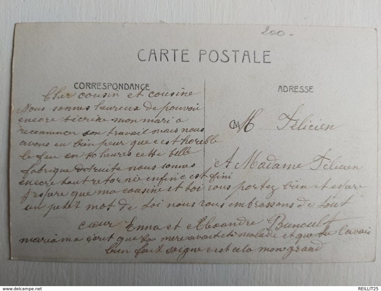 MONTREUIL-S BOIS, Carte Postale "Le Jouet De Paris, Incendie Du 28 Avril" - Other & Unclassified