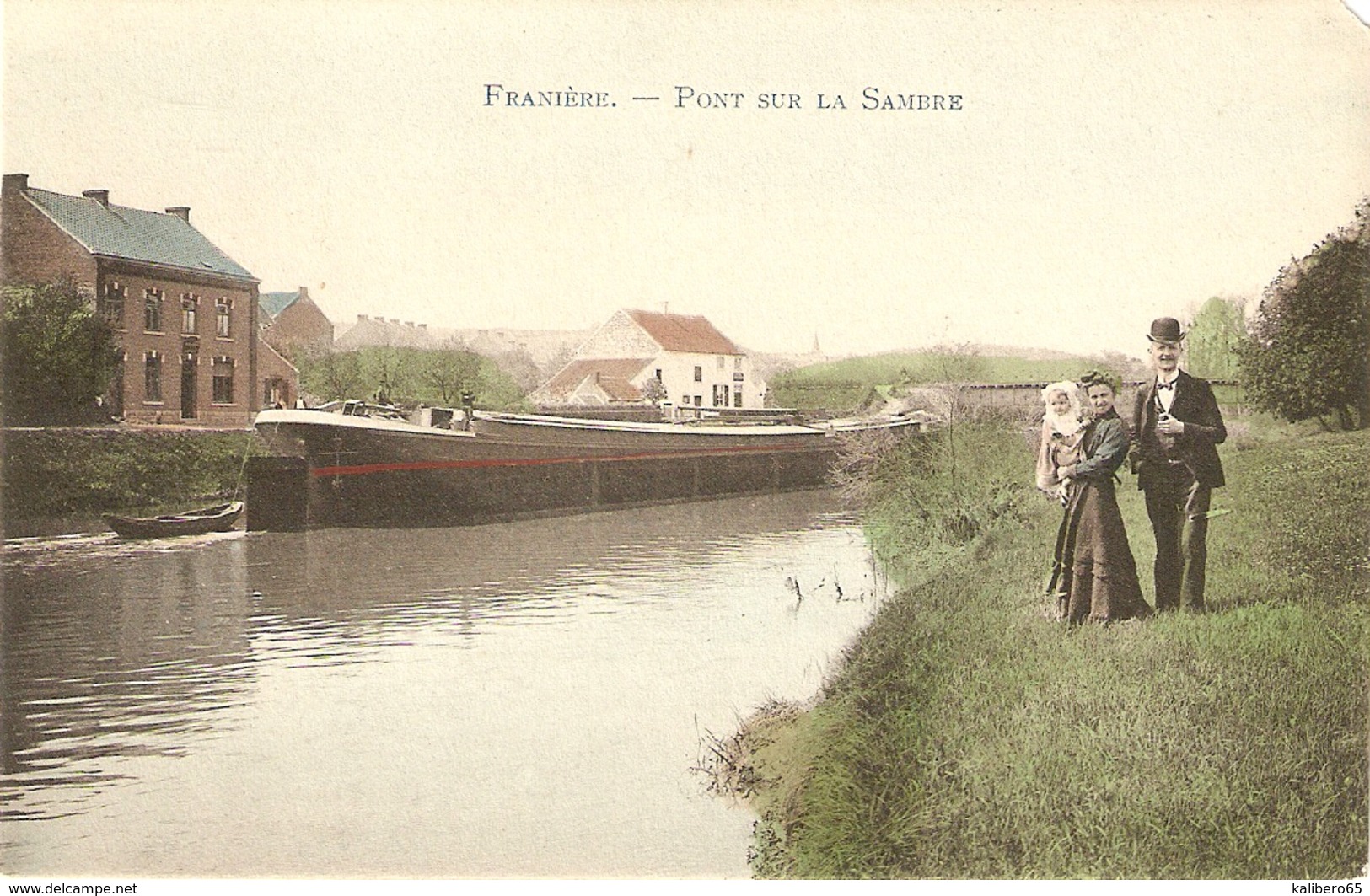 Franière Pont Sur La Sambre (coin Supérieur Droit Déchiré) - Floreffe