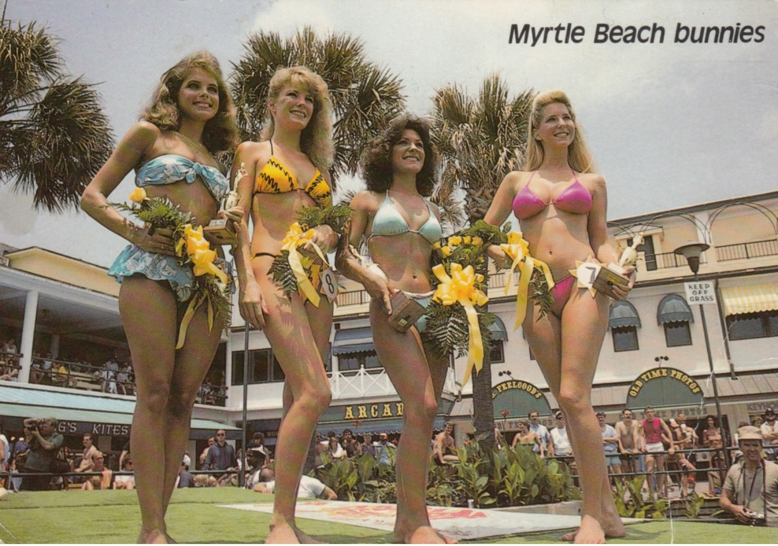 MYRTLE BEACH Bunnies (Bikini Girls) , South Carolina , 60-80s - Pin-Ups