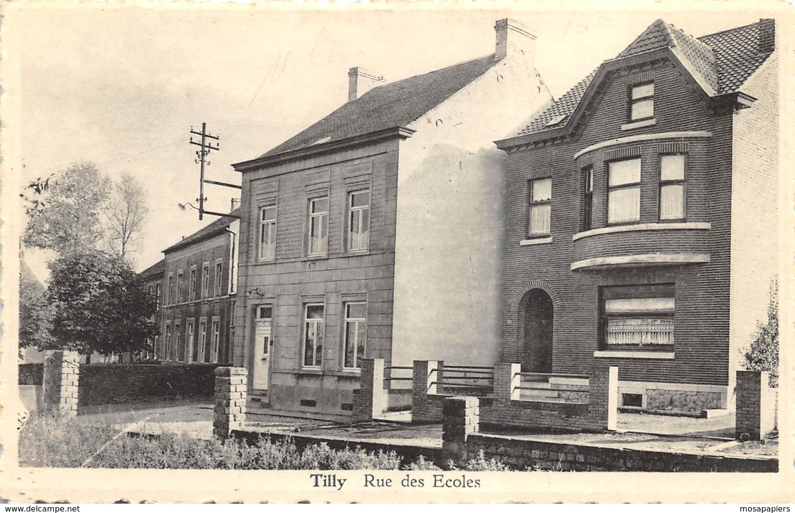 Tilly - Rue Des Ecoles - Ed. Maison Botten - Villers-la-Ville