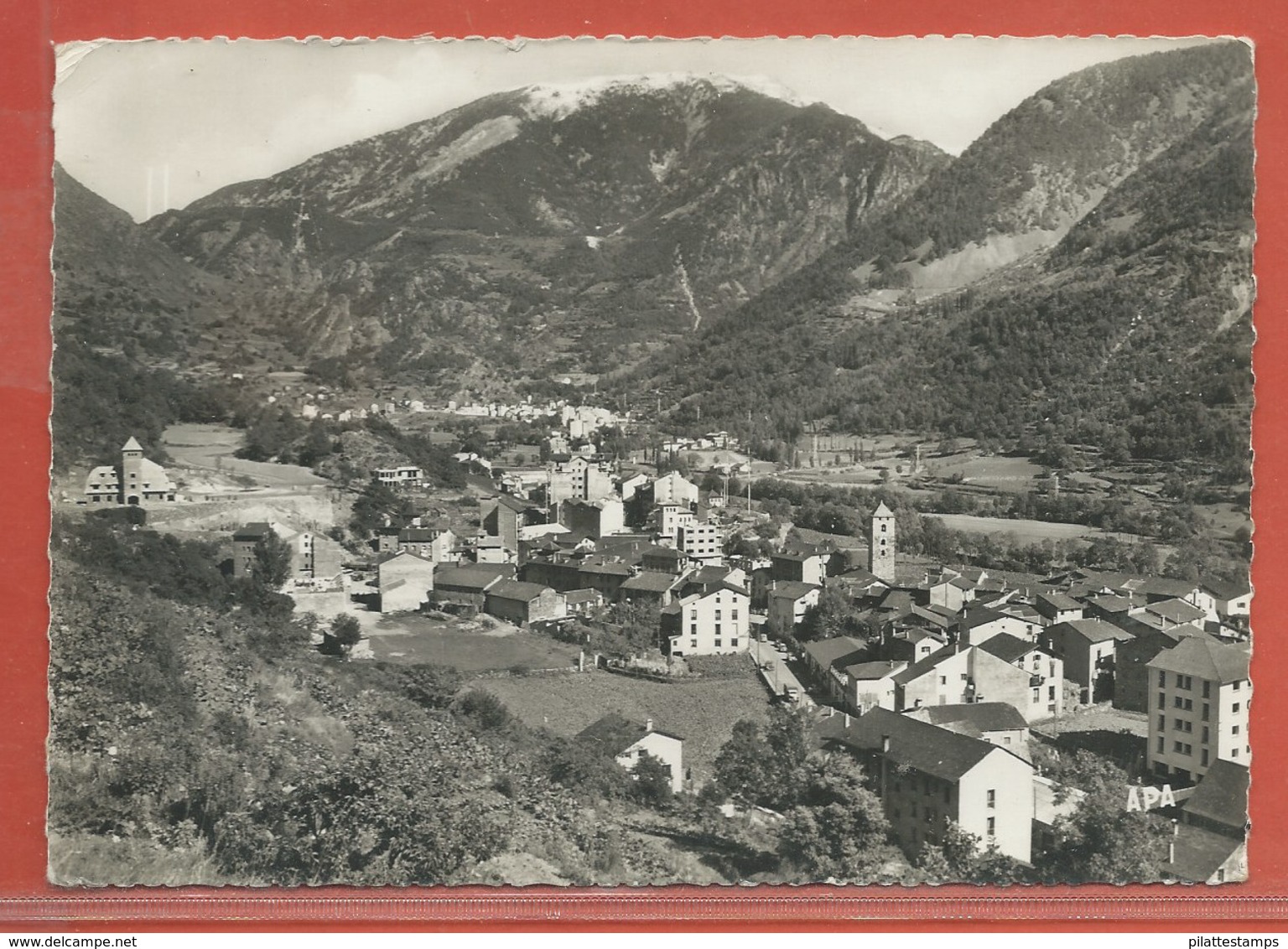 ANDORRE CARTE DE 1950 DE ANDORRE LA VIEILLE POUR DRAGUIGNAN FRANCE - Lettres & Documents