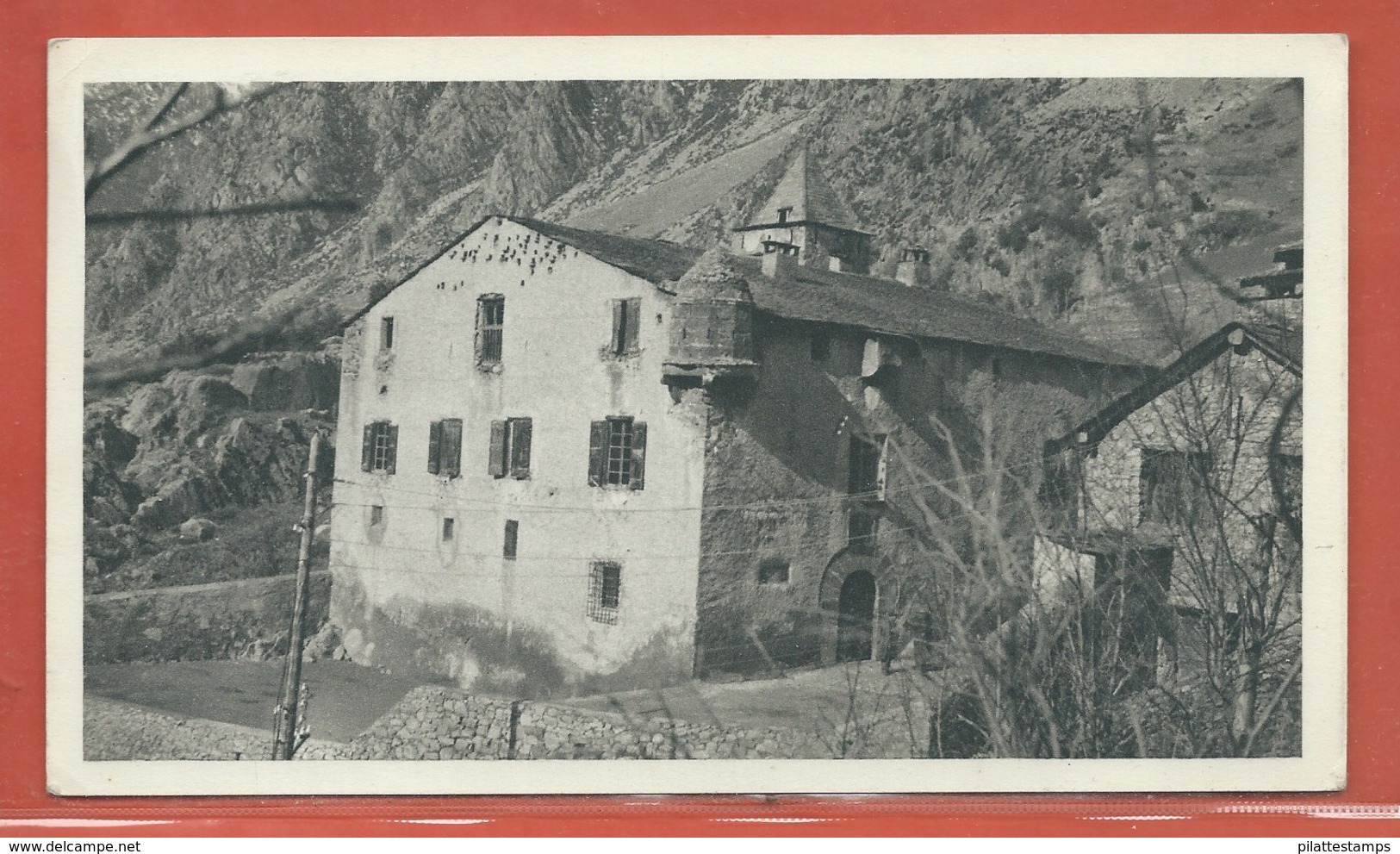 ANDORRE CARTE PHARMACEUTIQUE DE 1950 DE ANDORRE LA VIEILLE POUR REIMS FRANCE - Cartas & Documentos