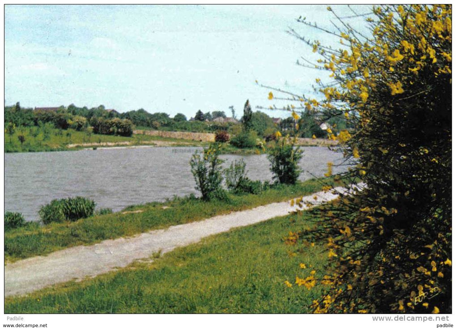 Carte Postale 59. Louvroil  Le Lac Trés Beau Plan - Louvroil