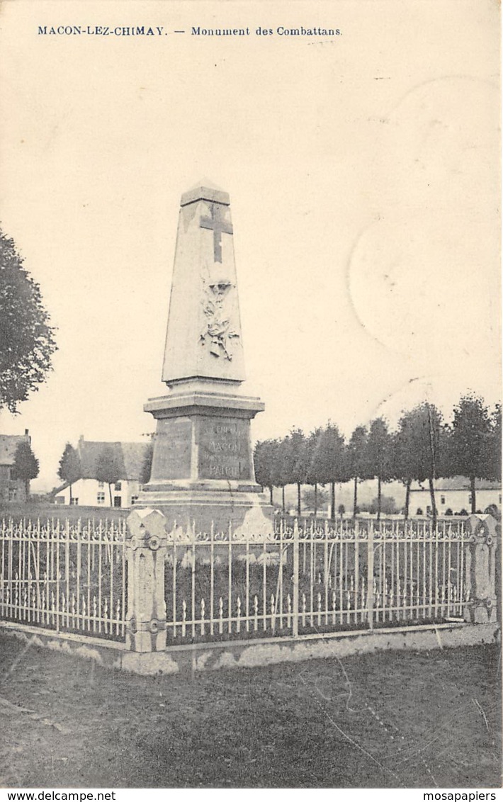 Macon-lez-Chimay - Monument Des Combattants - Chimay