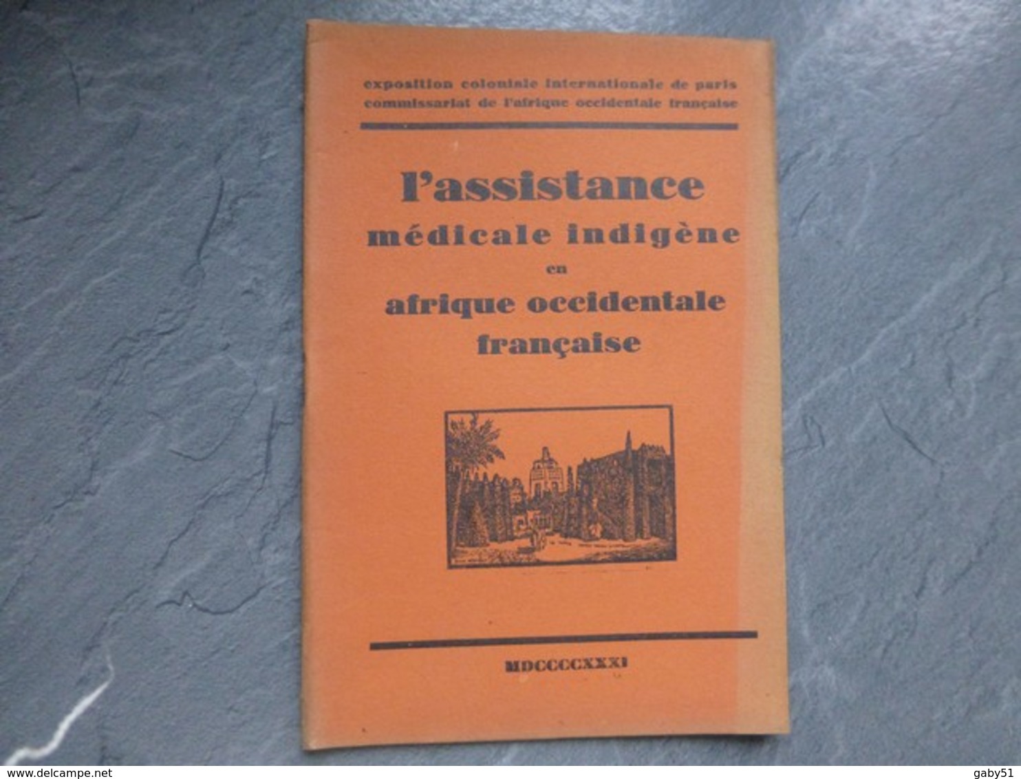 L'assistance Médicale In Digène En Afrique Occidentale Française, Expo Coloniale 1931, ; L05 - 1901-1940