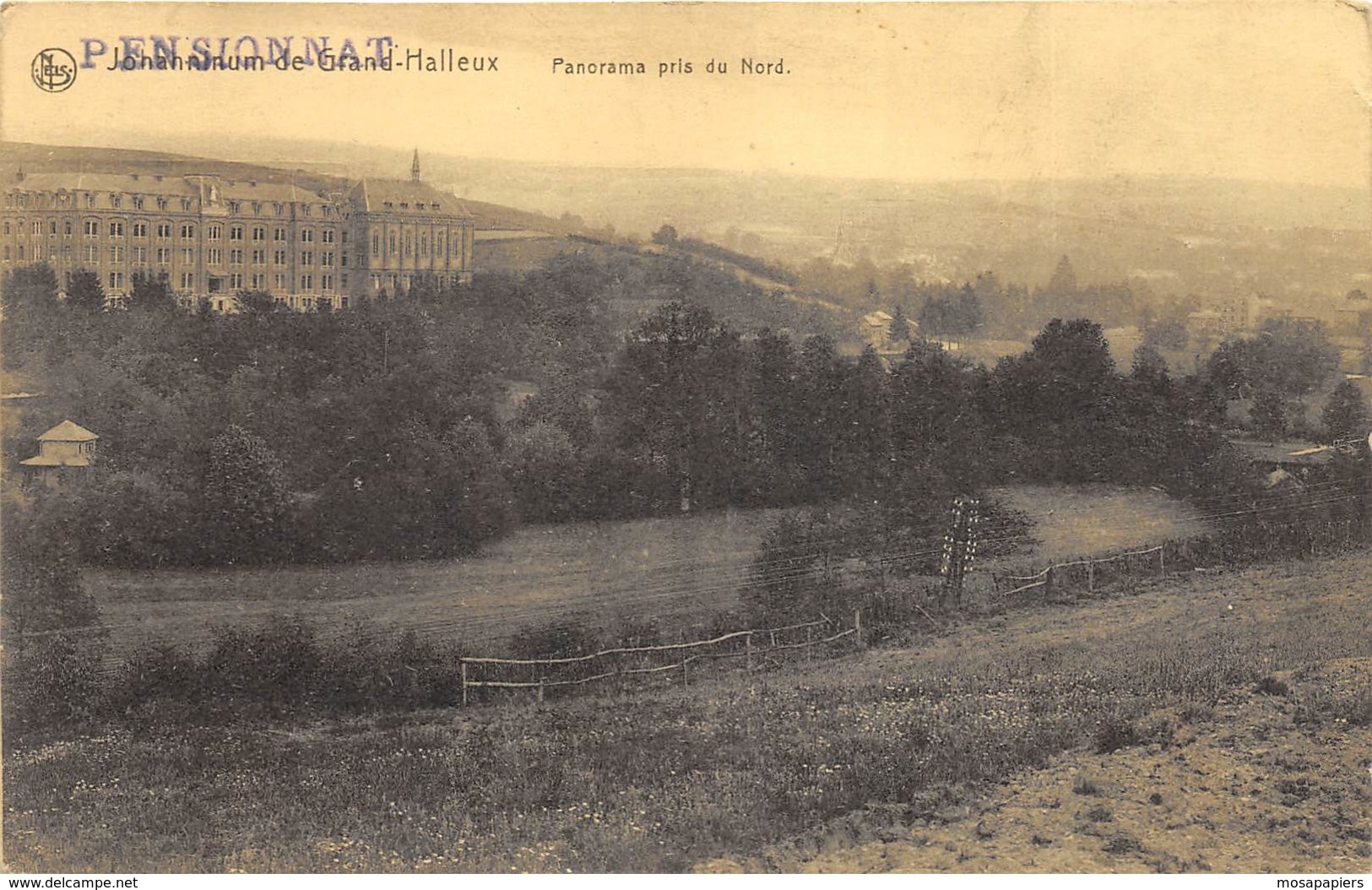 Pensionnat De Grand-Halleux - Panorama Pris Du Nord - Vielsalm