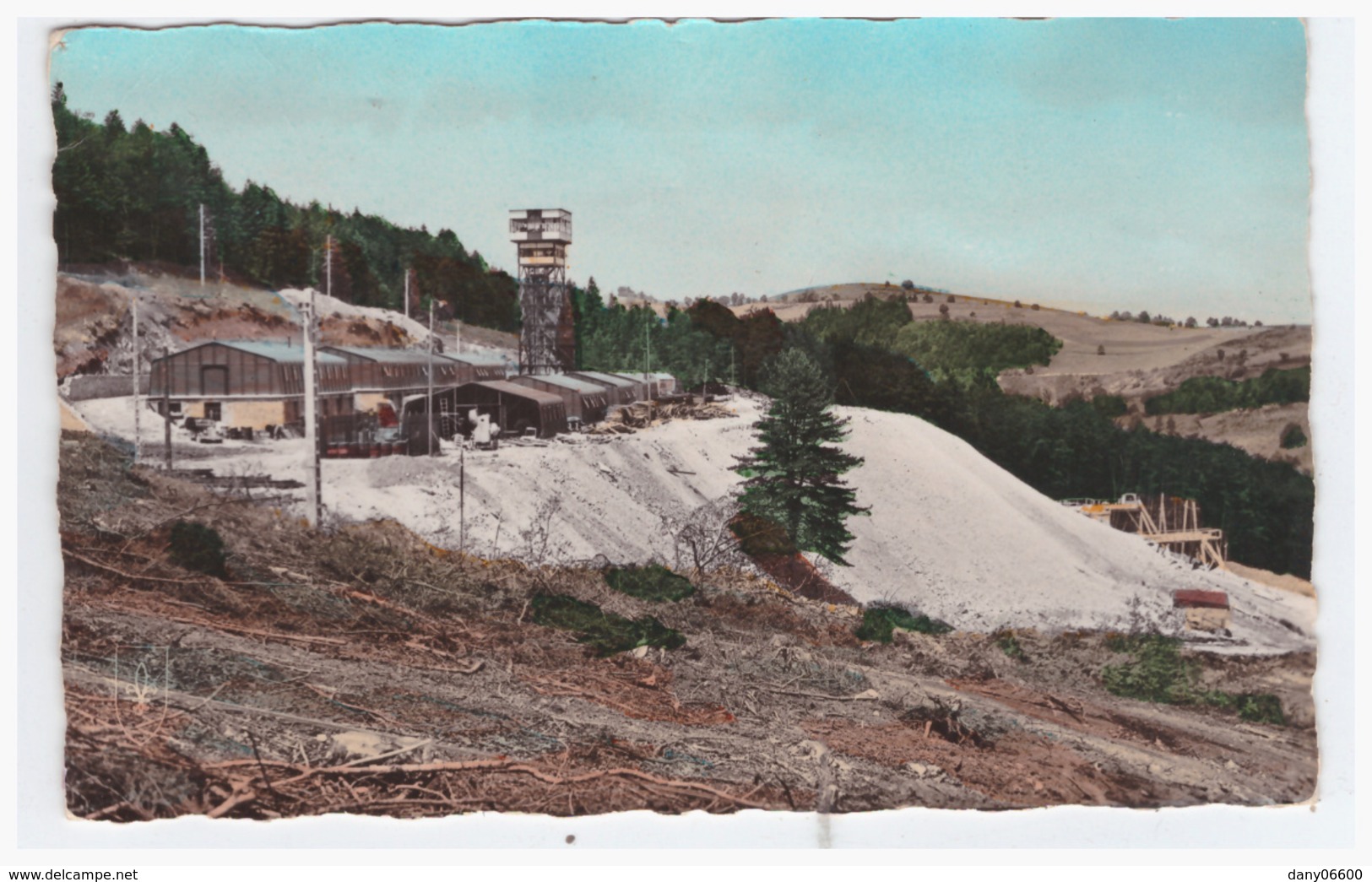 SAINT PRIEST LAPRUGNE - Mine D'Uranium (carte Photo - Autres & Non Classés