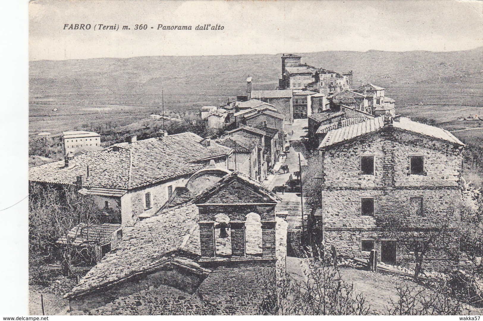 A1146- Fabro Terni - Panorama Dall'alto - F.g. Opaca - Non Viaggiata - Terni
