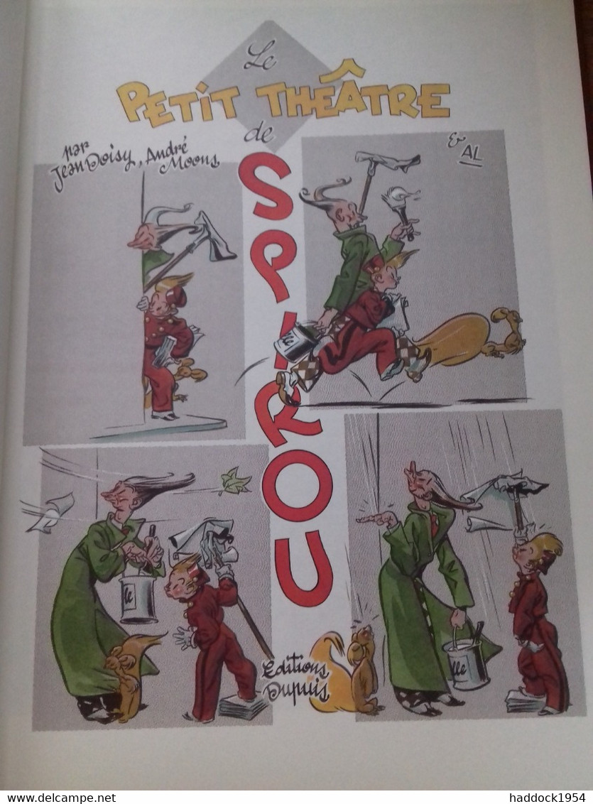 Le Petit Théâtre De Spirou JEAN DOISY Dupuis 2018 - Spirou Et Fantasio