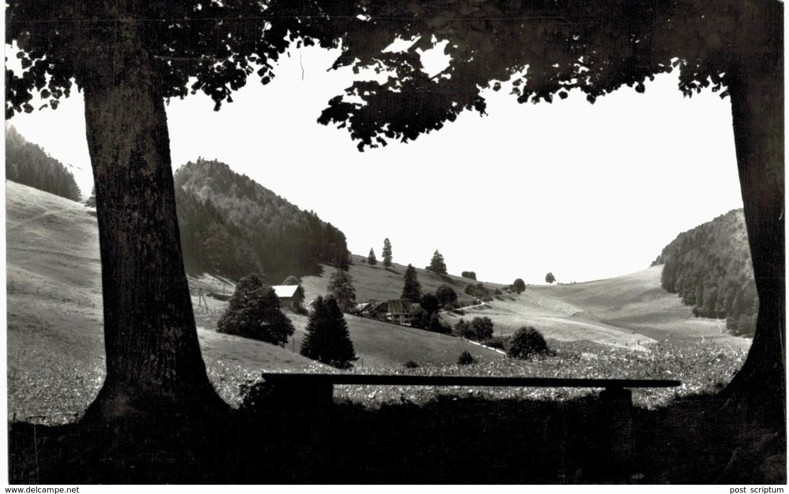 Suisse - Langenbrück Blick Auf Bachthalen - Langenbruck