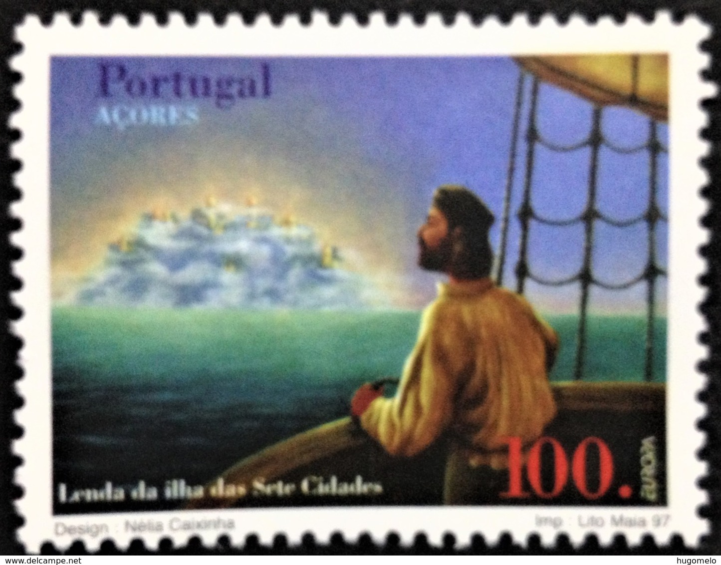 Portugal, AZORES, Mint Stamp, "Europa Cept", "Legends", "Lendas", 1997 - Collections