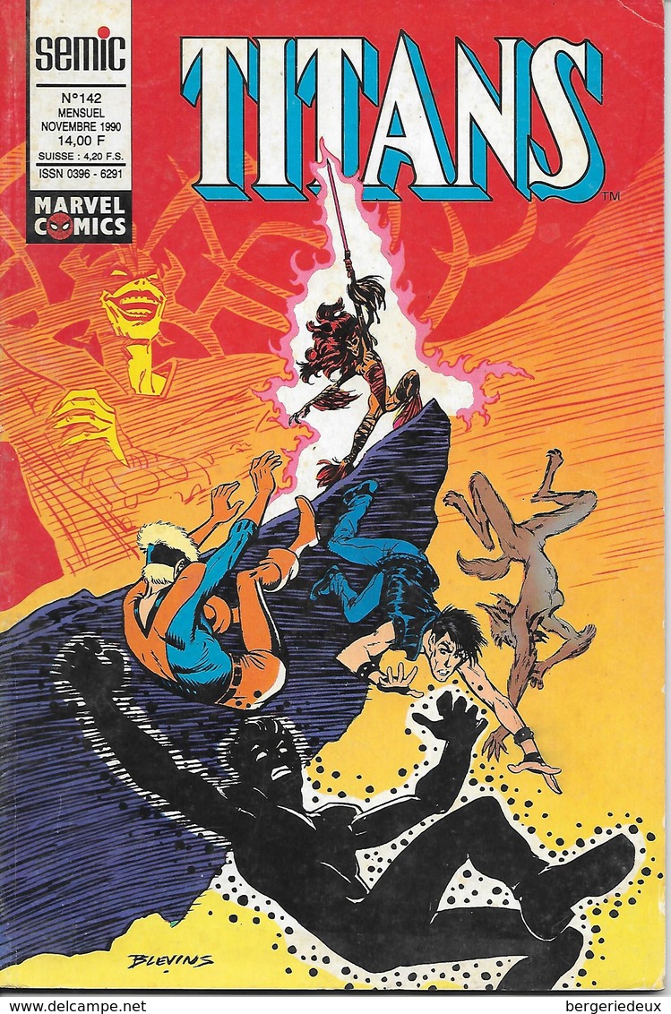 Marvel Comics -    Mensuel  Titans   N° 142 - Titans