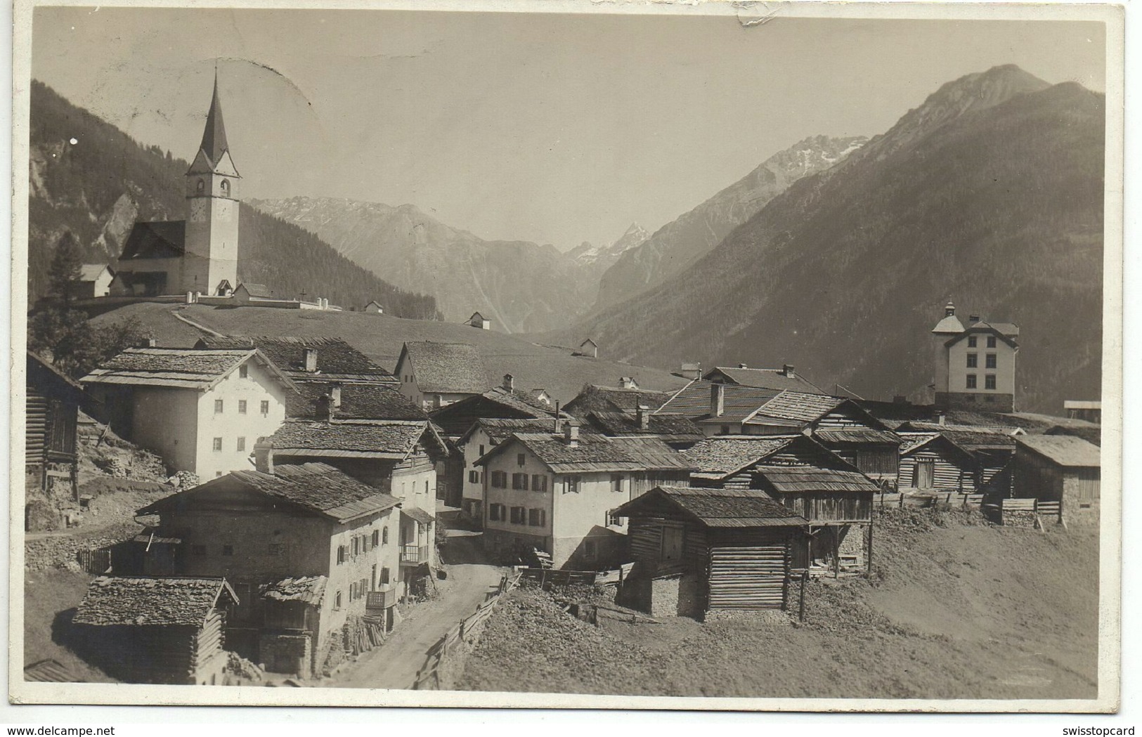 SCHMITTEN Albula Gel. 1914 N. Teufen - Schmitten