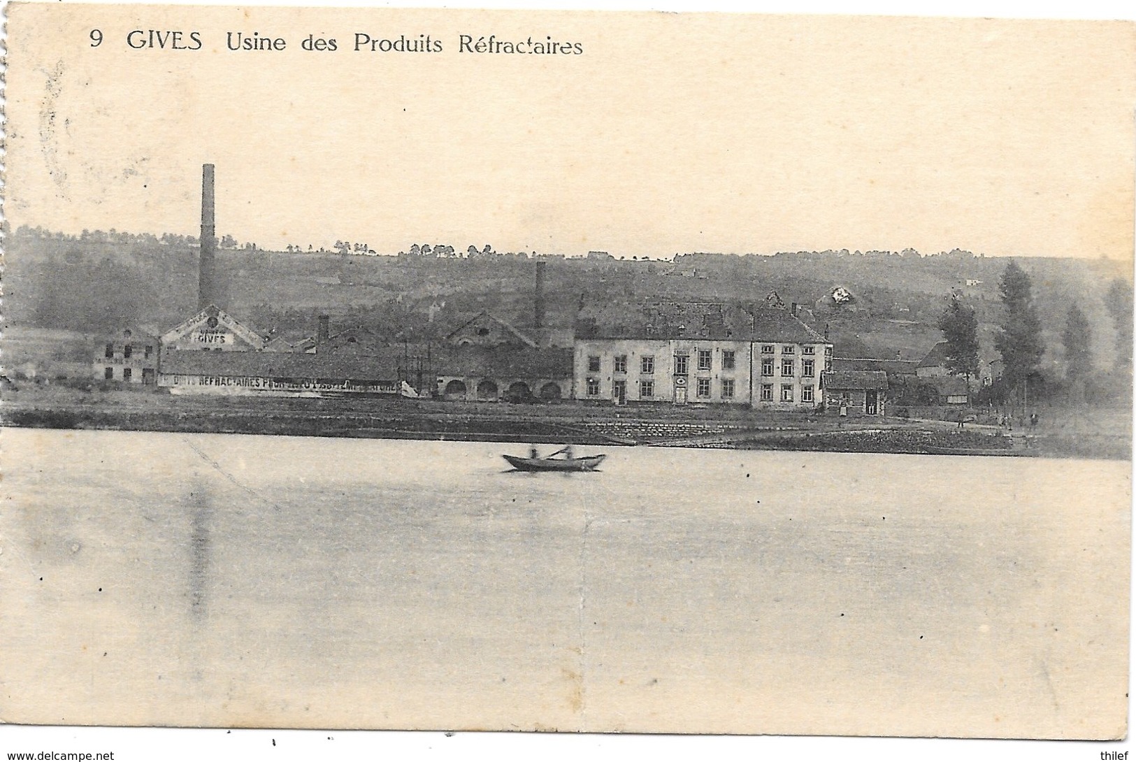 Gives NA2: Usine Des Produits Réfractaires 1924 - Huy