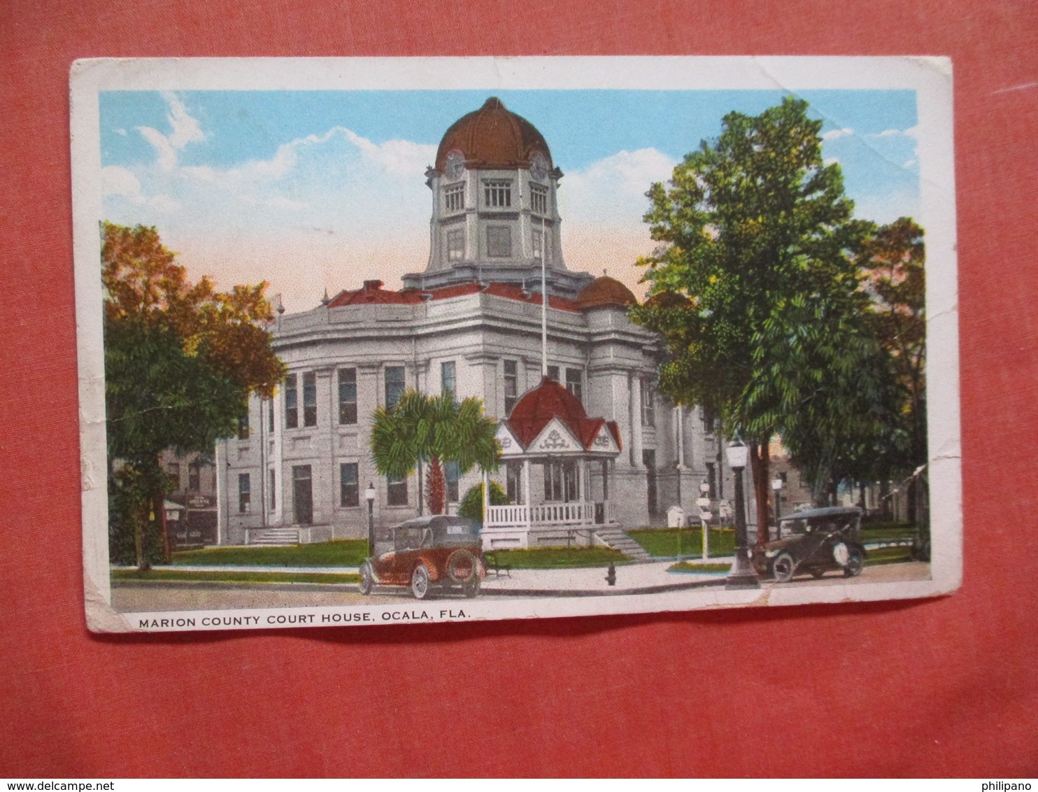 Marion County Court House  Corner Crease    Ocala   Florida   -  Ref  3869 - Ocala