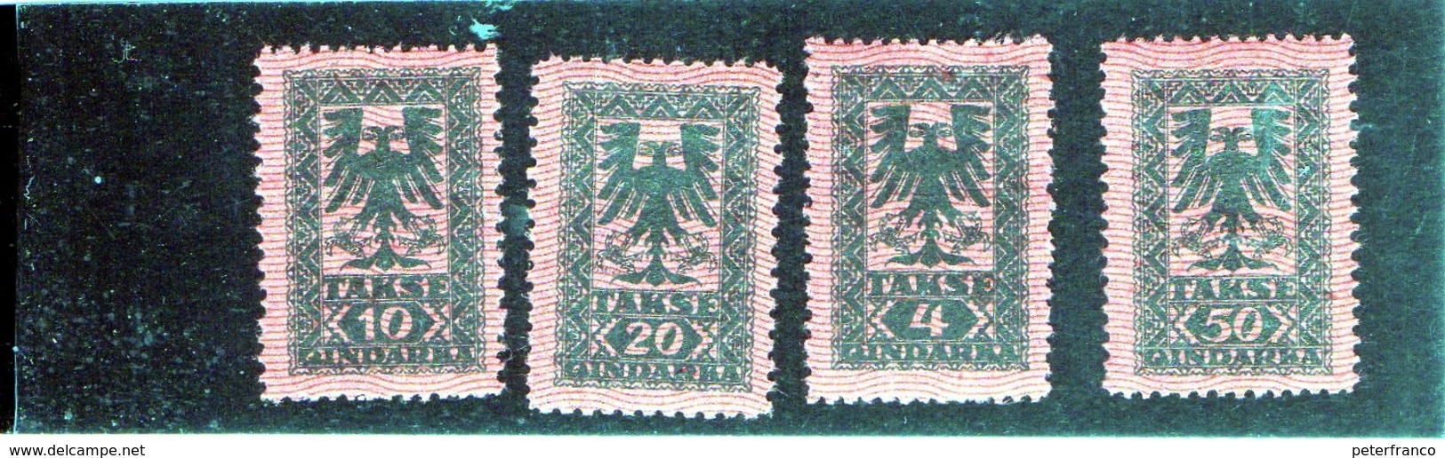 CG5 - 1922 Albania - Stemma - Albanie