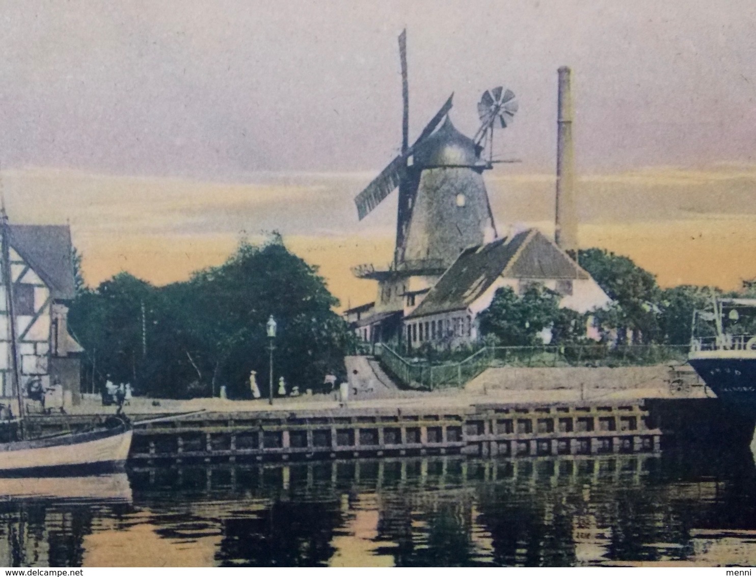 MOULIN A VENT - MOLEN - WINDMILL - WIND MILL - Denmark - 1907 FREDERICIA - Windmills