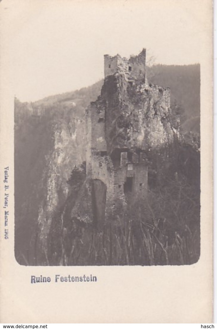 4811217Ruine Festenstein. (Verlag B. Peter, Meran 1905.) - Bolzano (Bozen)