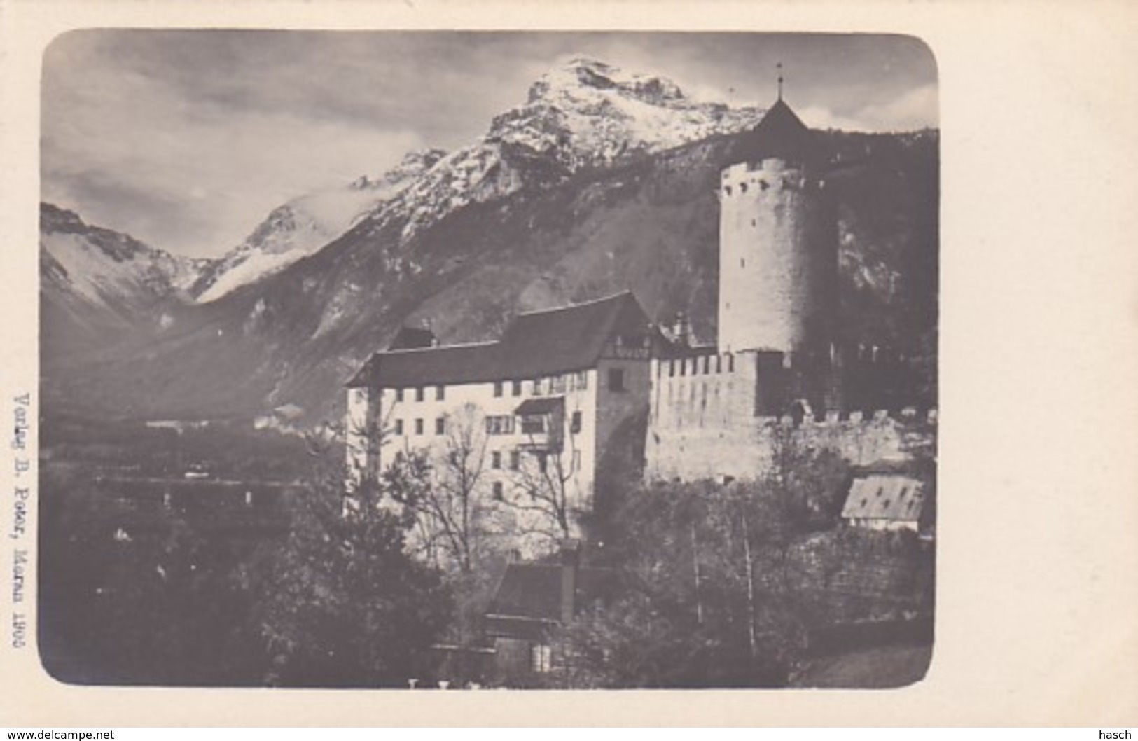 4811223Schloss Matzen. (Verlag B. Peter, Meran 1905.) - Altri & Non Classificati