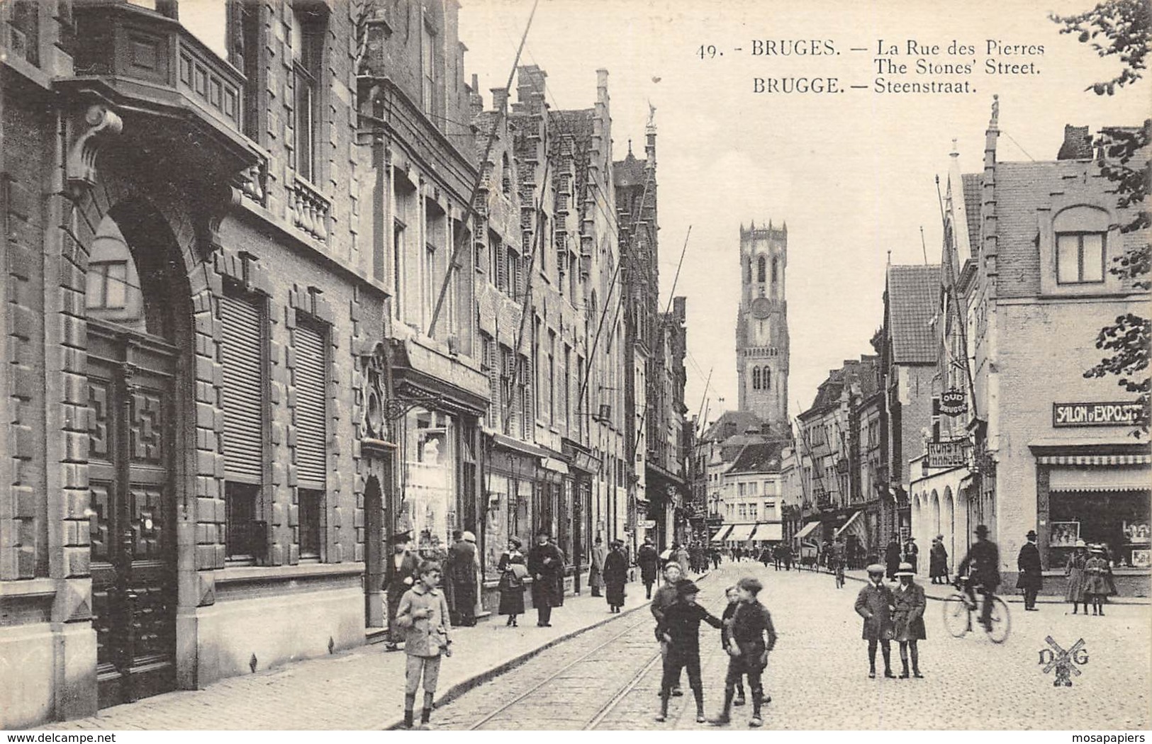 Bruges - La Rue Des Pierres - Brugge