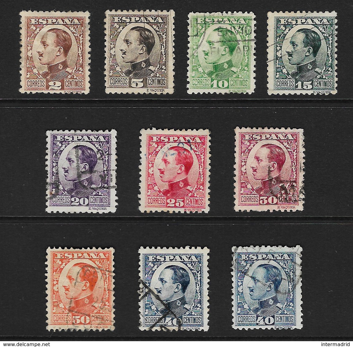 ESPAÑA. Edifil Nsº 490/98 Y 497A Usados Y Defectuosos - Used Stamps