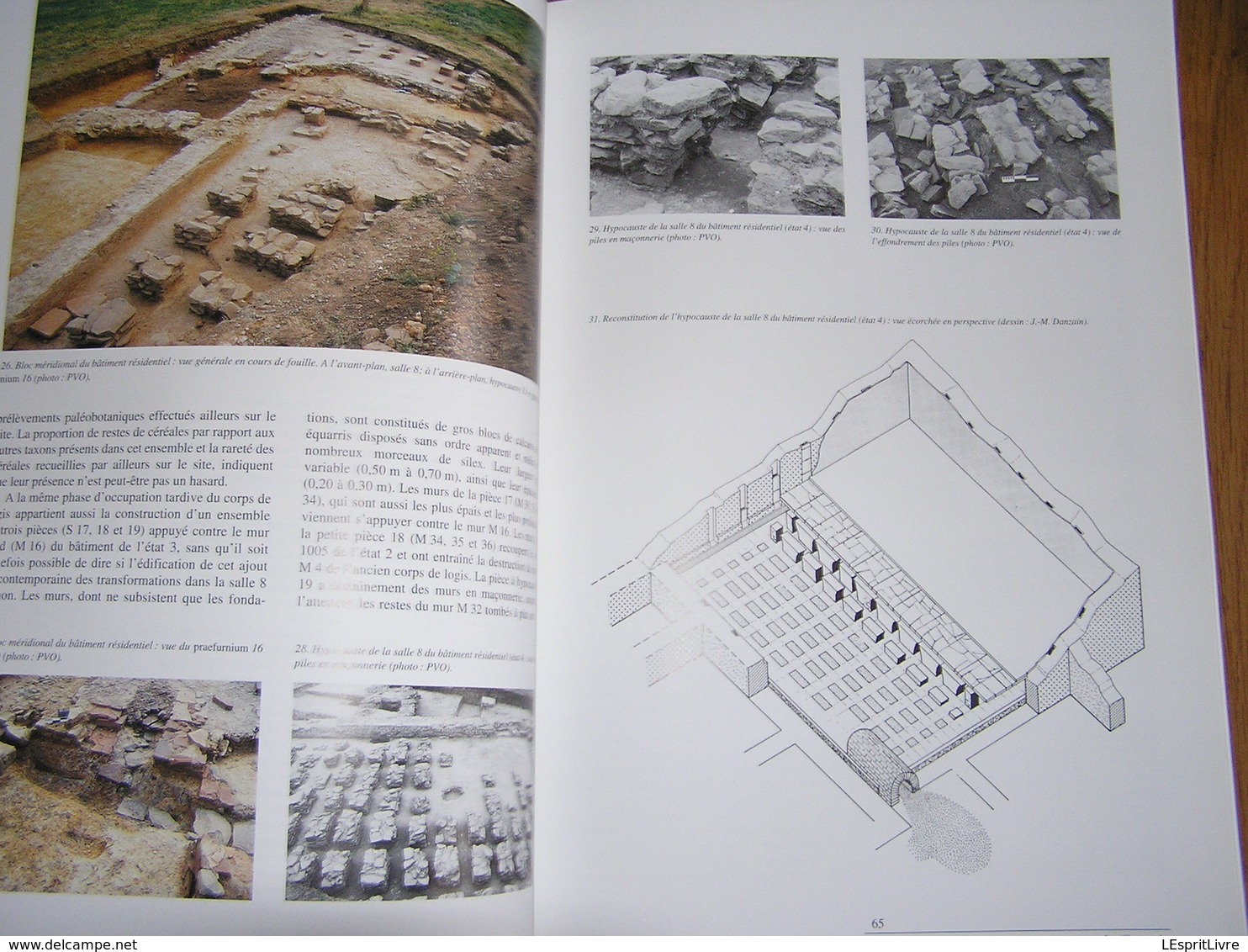 CHAMPION HAMOIS Une Villa Romaine chez les Condruzes Régionalisme Condroz Archéologie Gallo Romain Fouilles Rosdia