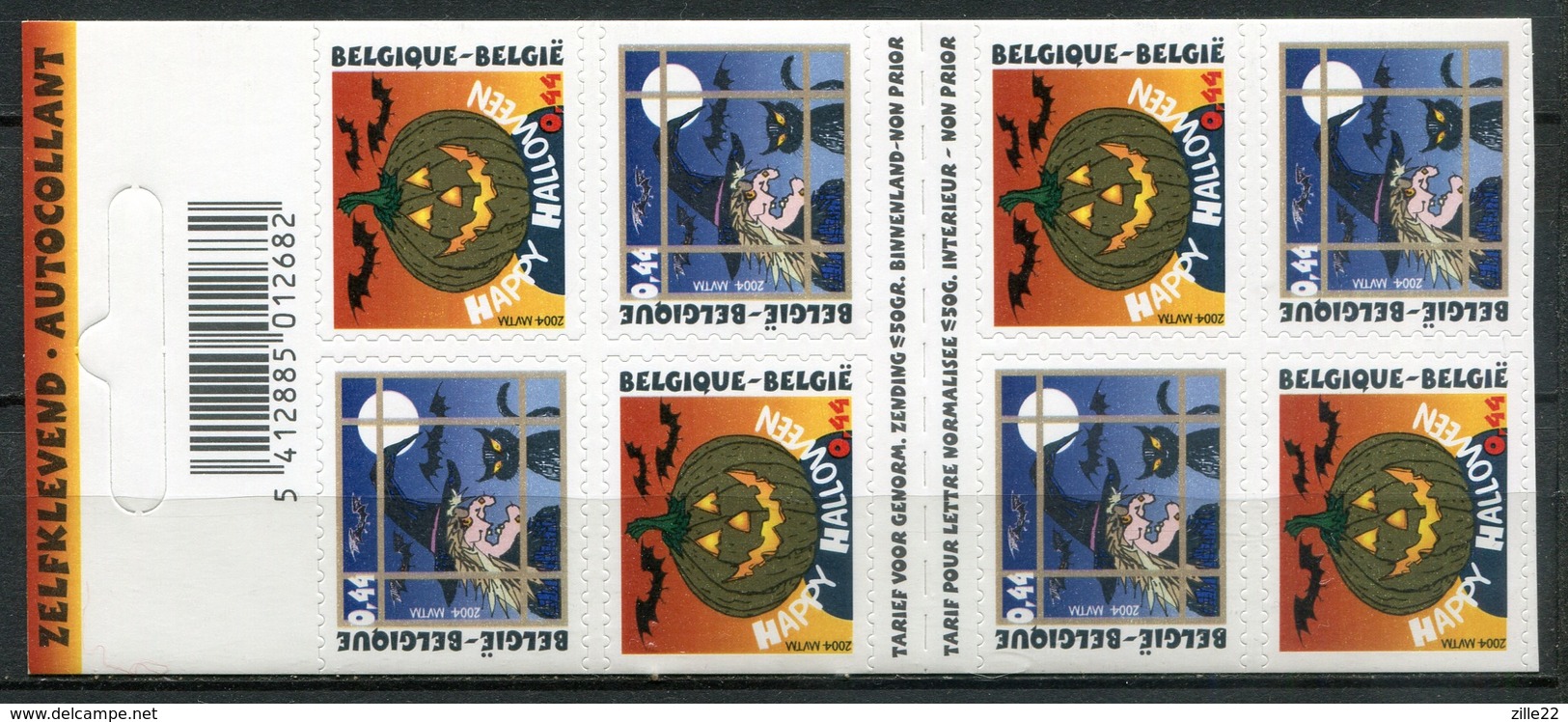 Belgien Mi# 3373-4 Booklet Postfrisch MNH - Halloween - Neufs