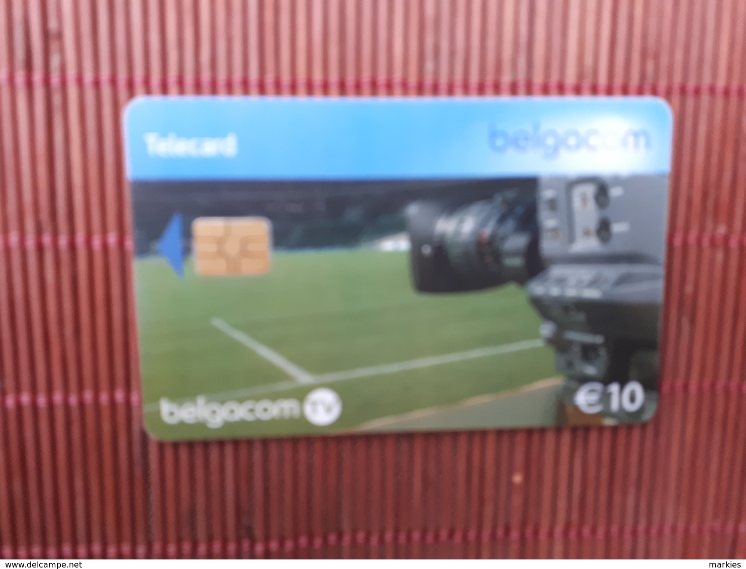 Phonecard Football Camera 10 Euro  Used Rare - Avec Puce