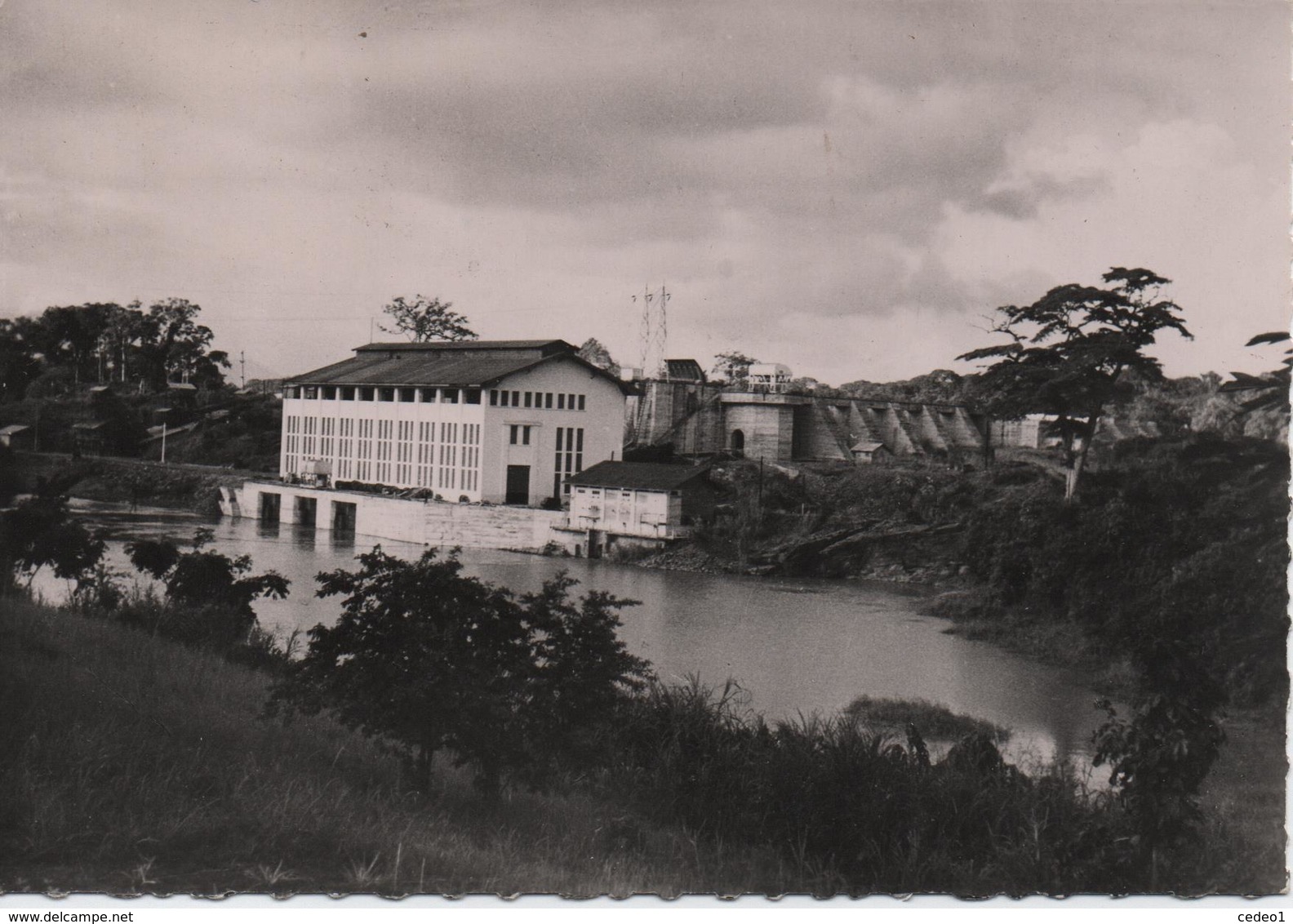 CAMEROUN  INAUGURATION DU BARRAGE D'EDEA  FEVRIER 1954   VOIR LES SCAN - Cameroun