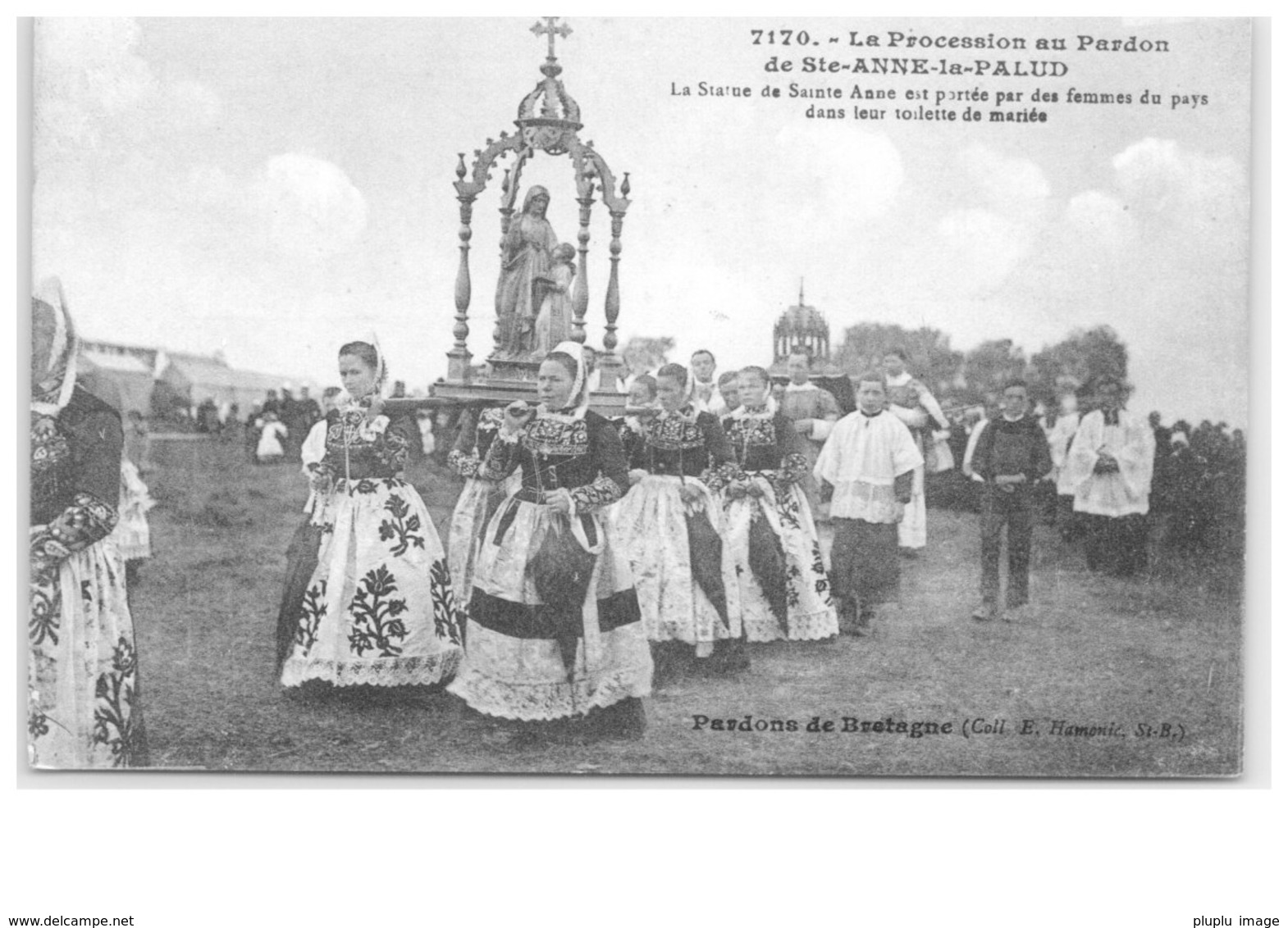 LA PROCESSION AU PARDON DE STE ANNE LE PALUD - Plonévez-Porzay