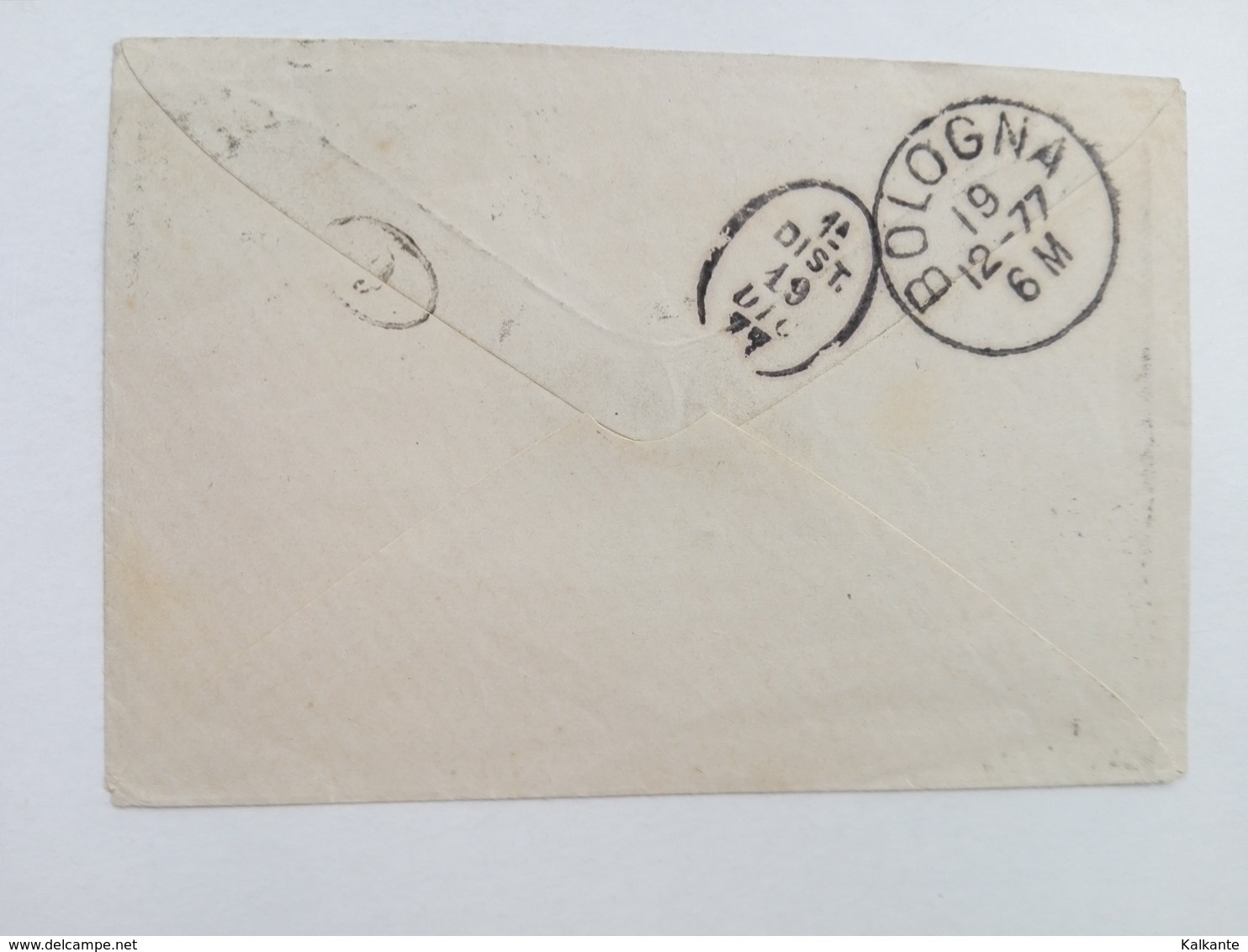 1877 - Busta Con Timbro Numerale A Sbarre - Storia Postale